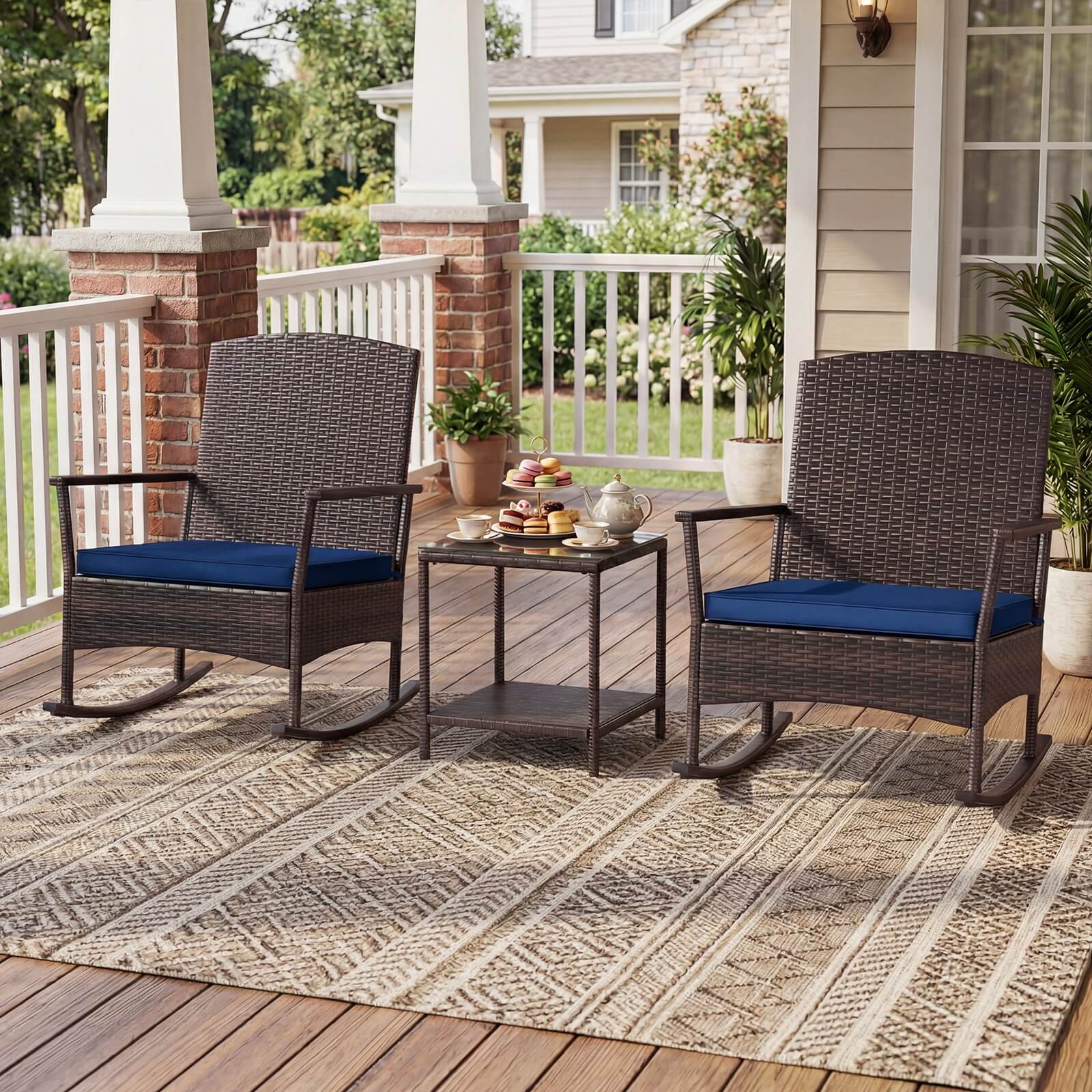 Costway CSHY006283 Patio-Conversation-Sets - View #2