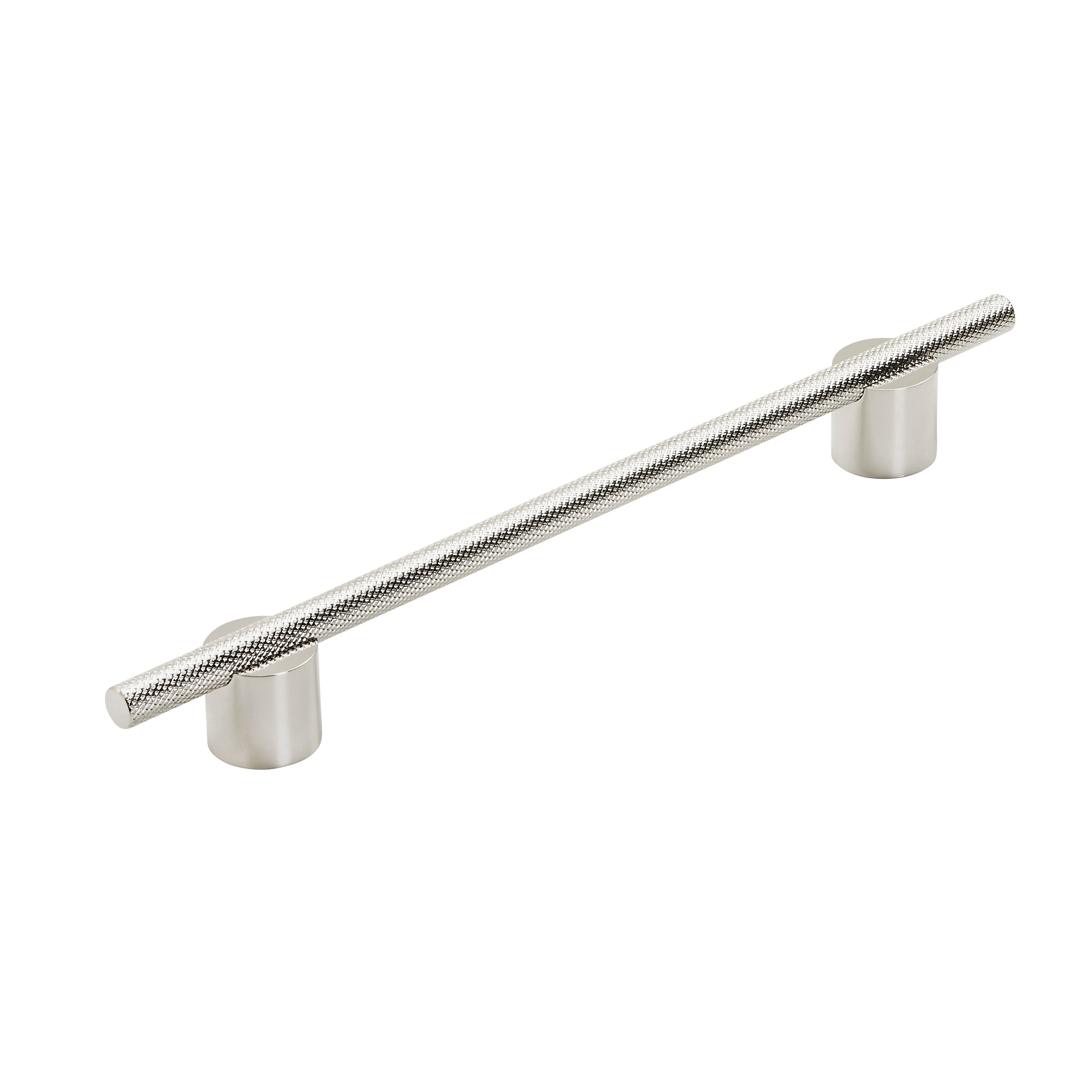Amerock BP7414192PNPN Transcendent 7-9/16-in , 192mm Center to Center Polished Nickel Cylindrical Bar