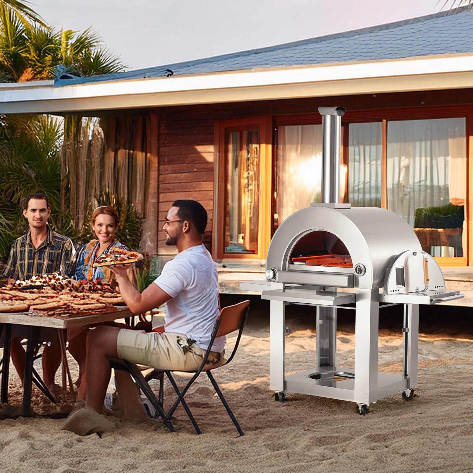 SVOPES SVOPESYSPSLYS07605V0 Outdoor-Pizza-Ovens - View #2