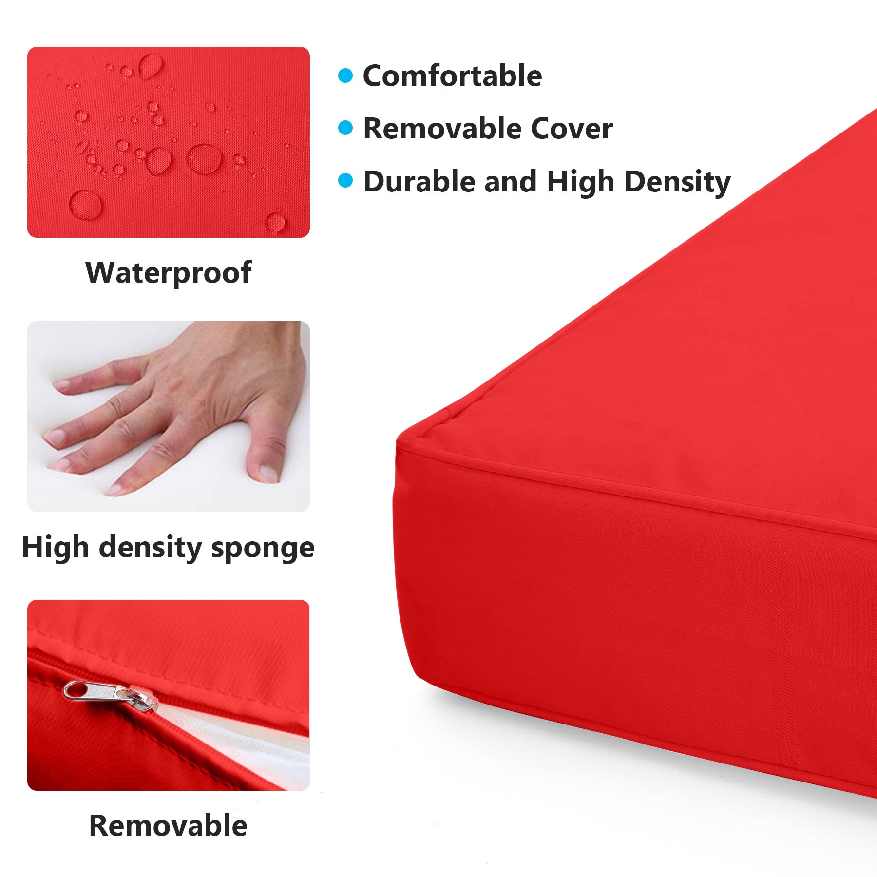 Tribesigns HO008-GYRD Patio-Sofas-Daybeds - View #7