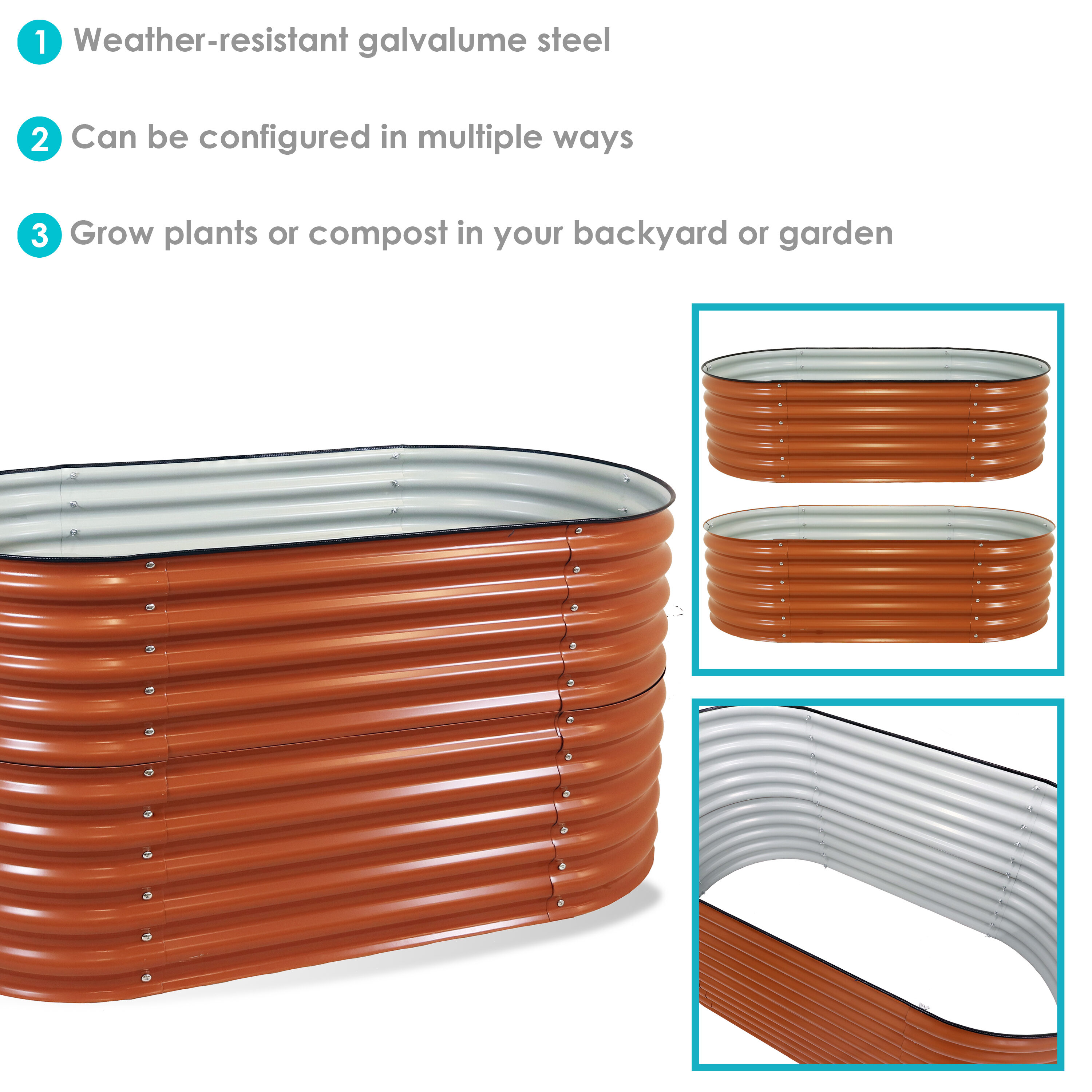 Sunnydaze Decor HST-891 Raised-Garden-Beds - View #5