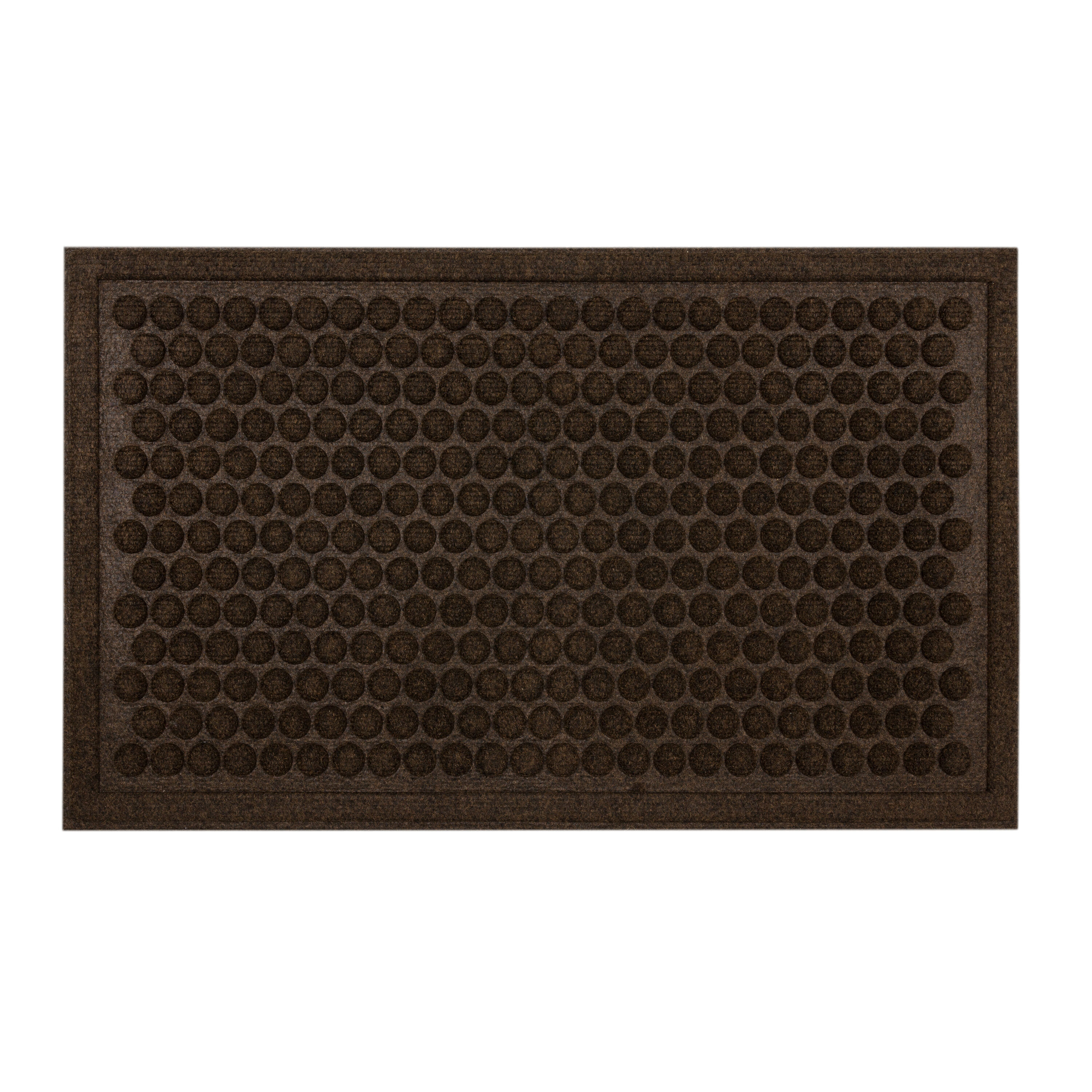 Project Source 2-ft x 3-ft Chocolate Rectangular Outdoor