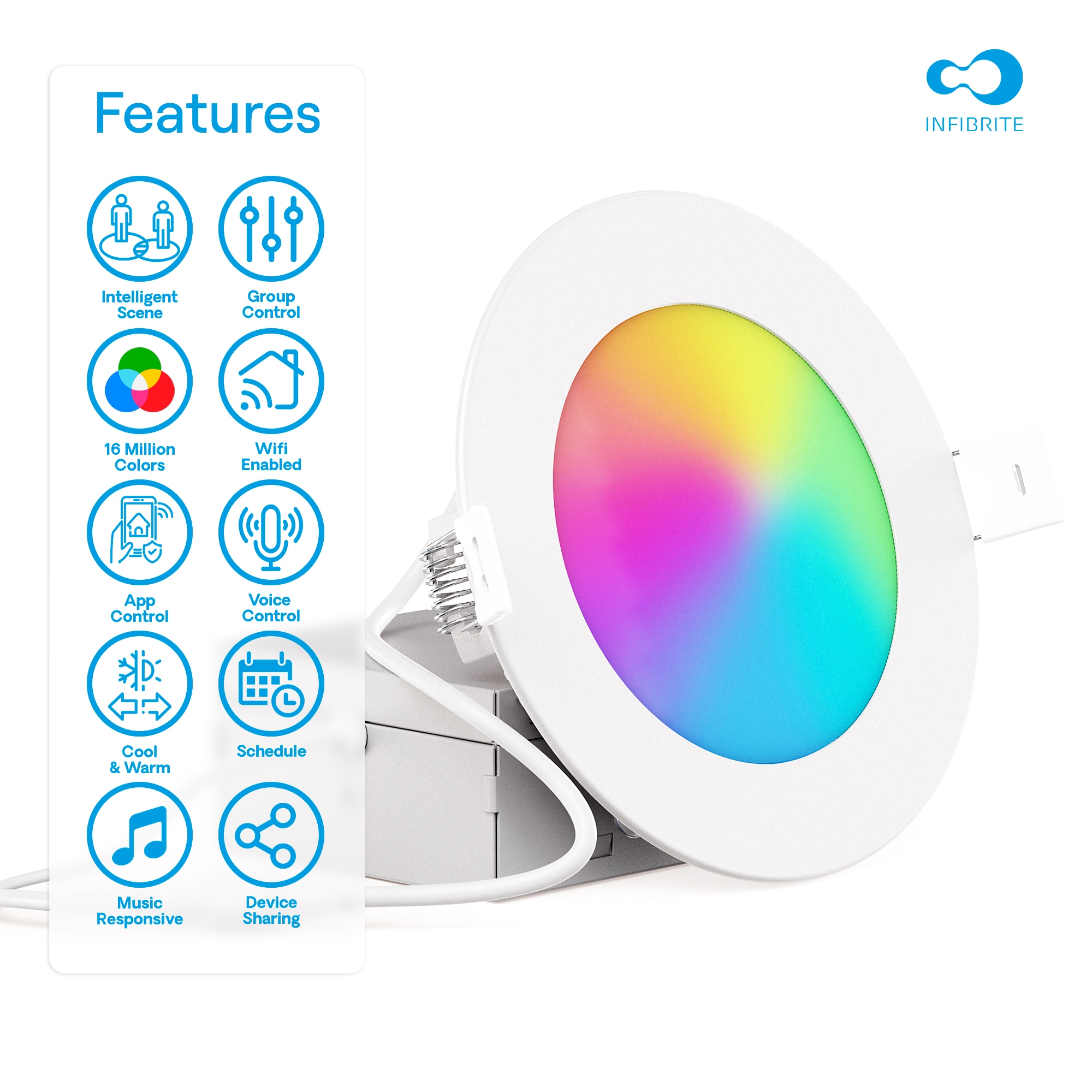 Infibrite IB-001-1-9W-HL Led-Retrofit-Downlight - View #9