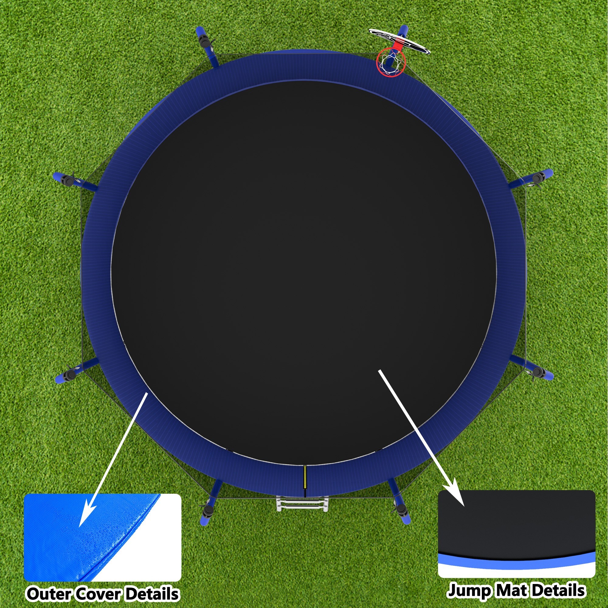 ToolCat BZ-3-187-SN trampolines - View #6