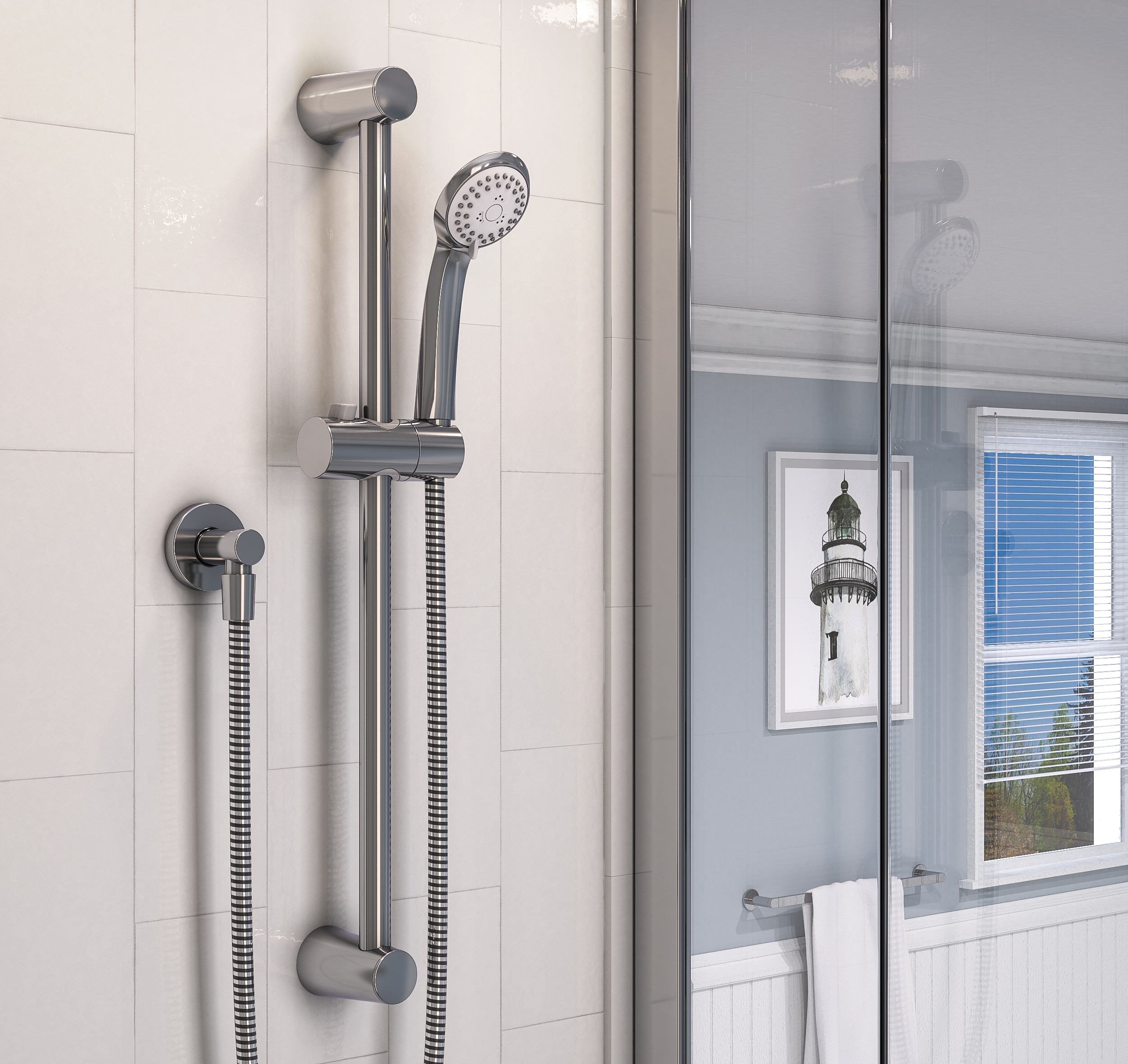 Keeney K760CP Fixed-Showerhead - View #2