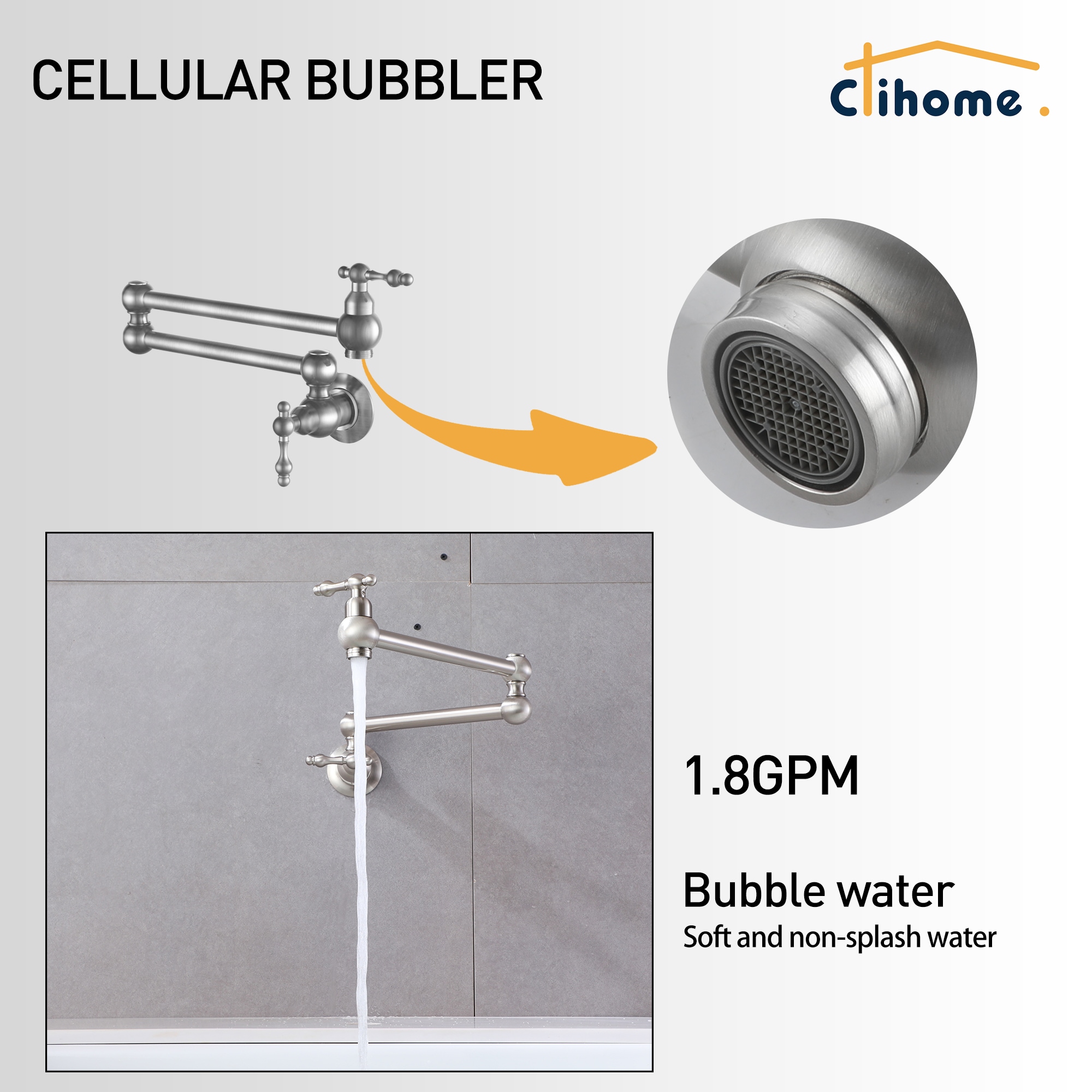 Clihome DG-KF46NS Kitchen-Faucets - View #9