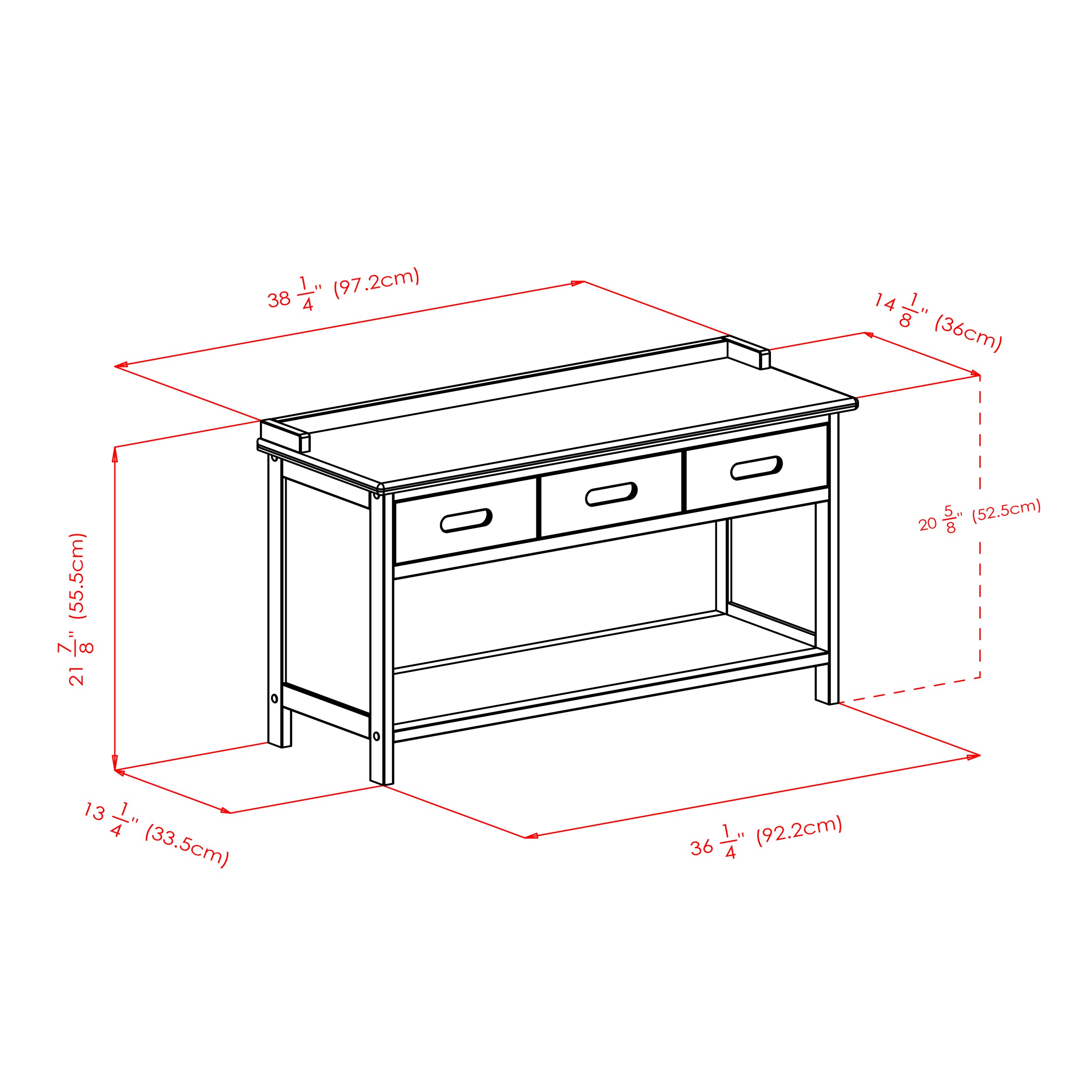 Winsome Wood 94808 bench - View #8