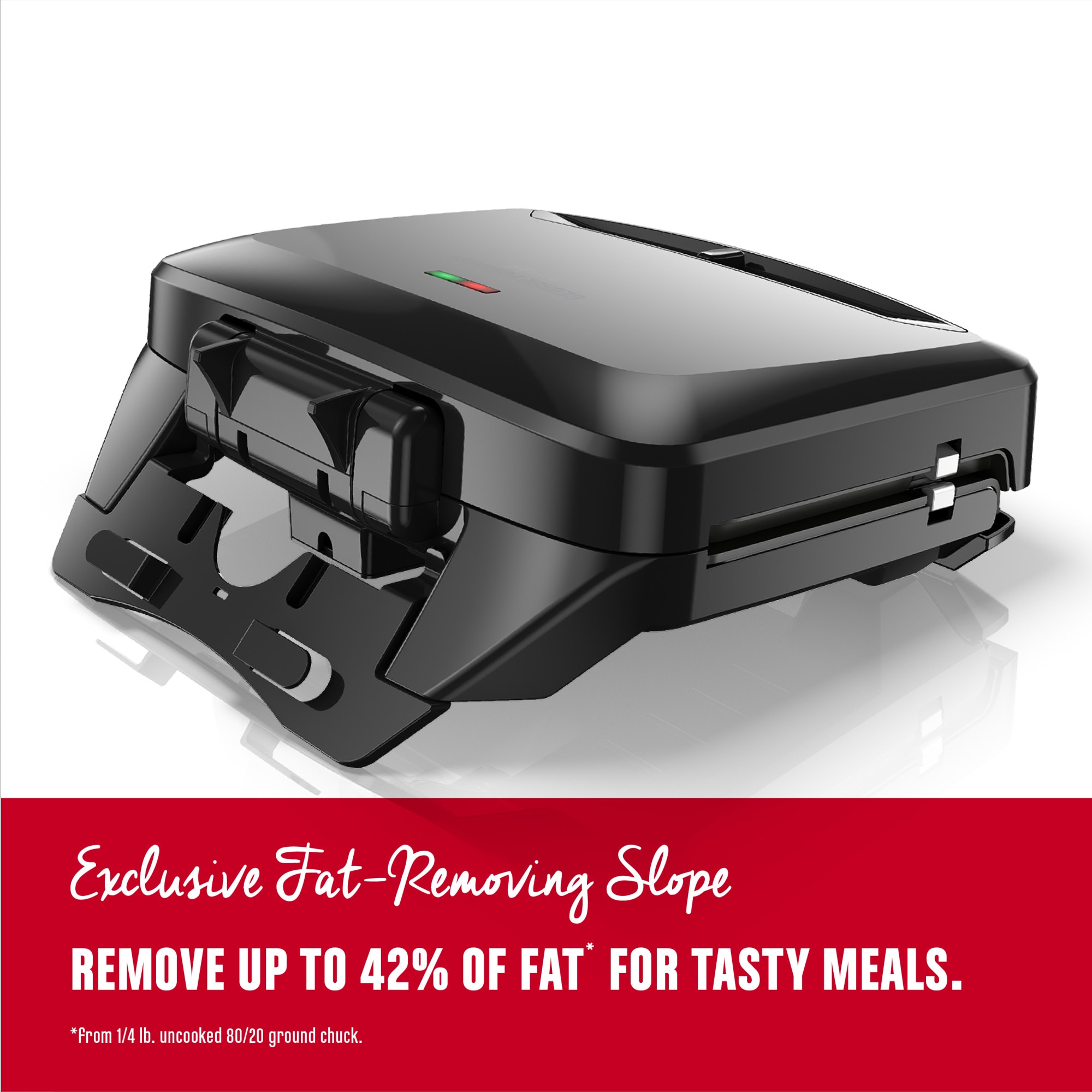 George Foreman Rapid Grill Series, 4-Serving Removable Plate