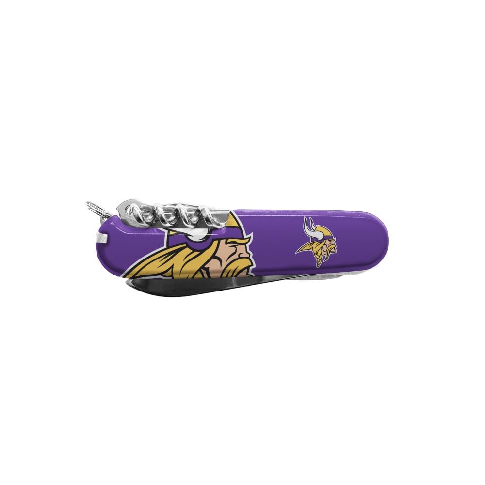 The Sports Vault LSU Tigers Steak Knife Set - Purple, NCAA Team Logo,  4-Piece Set, Stainless Steel Blades, Dishwasher Safe, Tailgating and Home  Gating Essential in the Cutlery department at