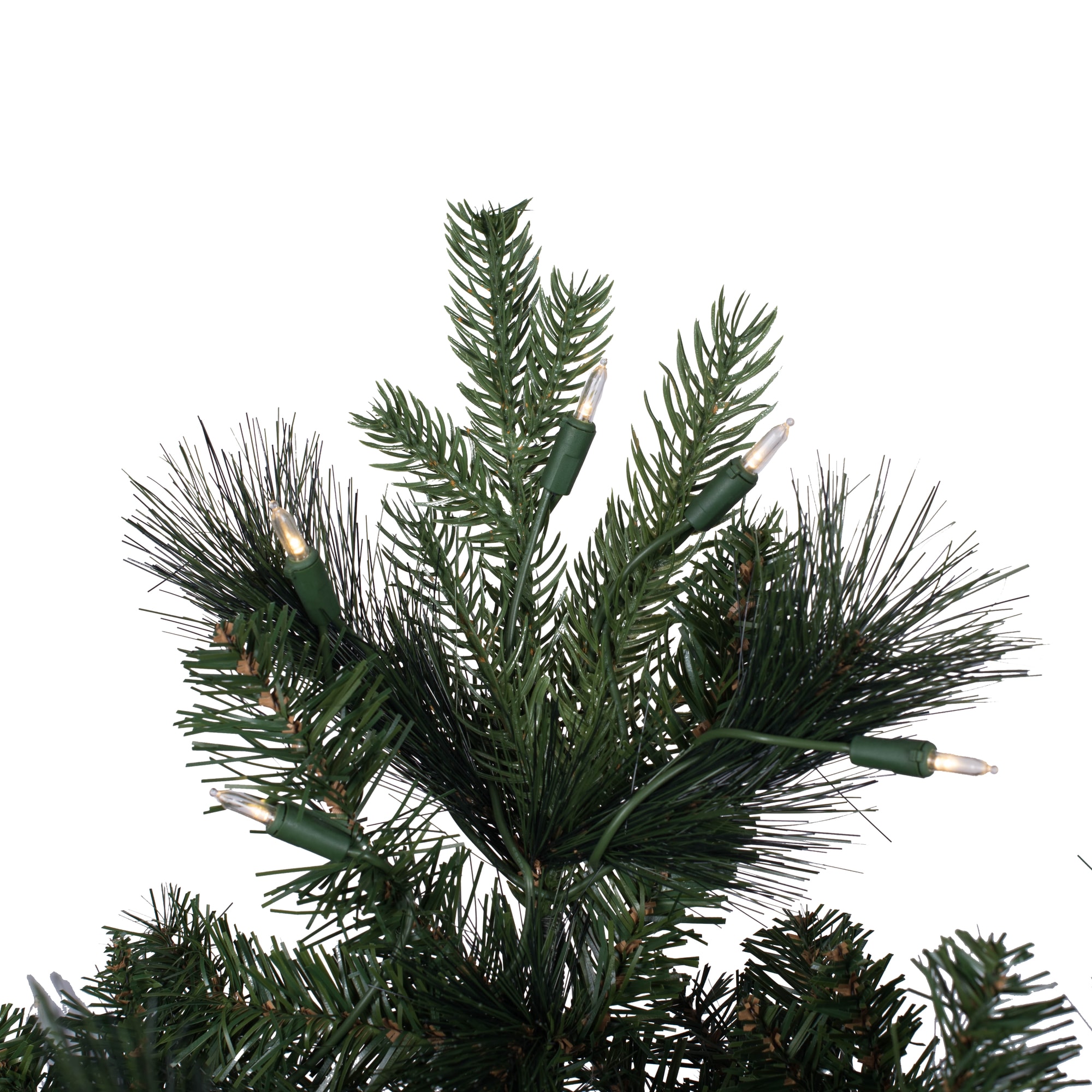 Vickerman 6.5-ft Spruce Pre-lit Artificial Christmas Tree with LED ...