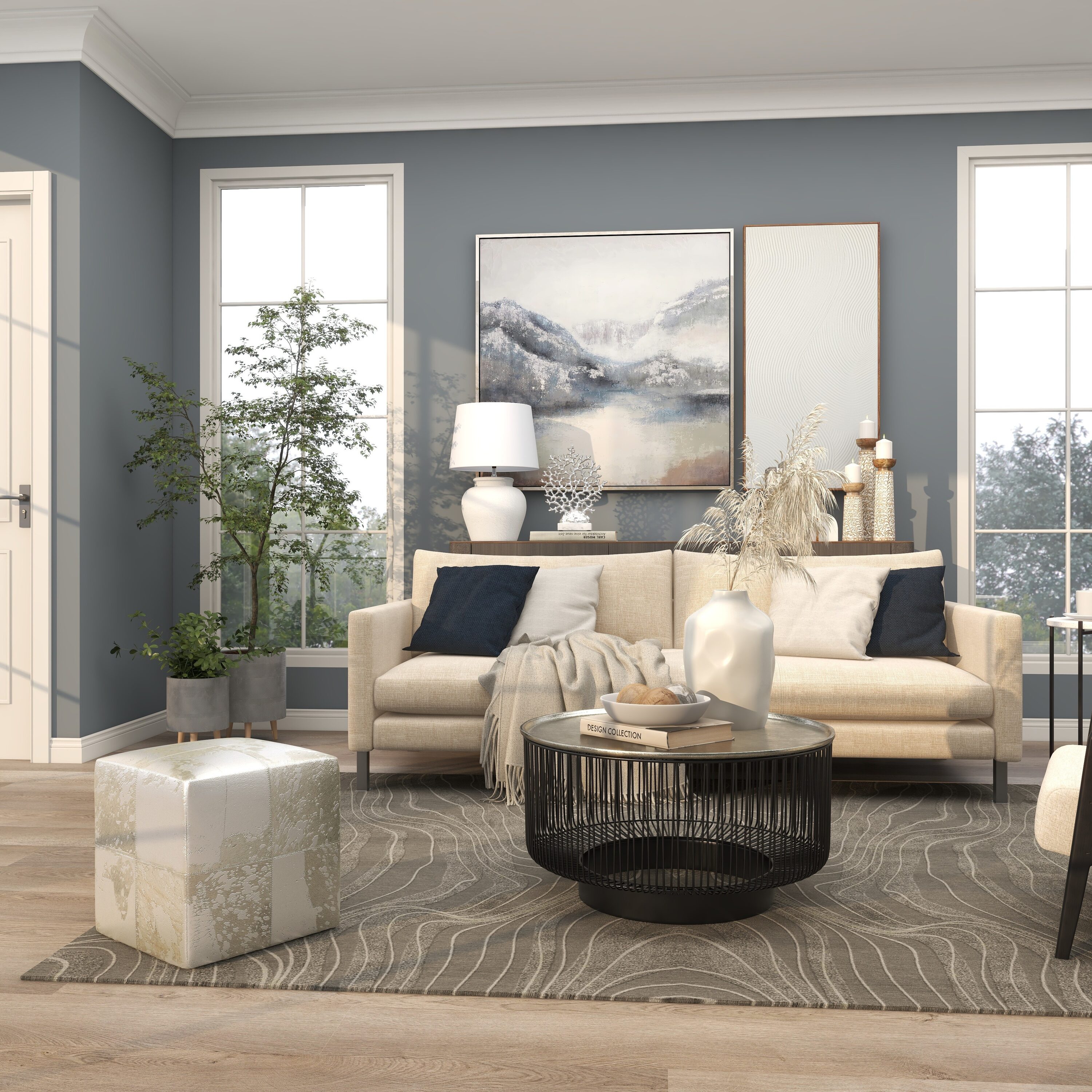Grayson Lane 95945 Indoor-Ottomans - View #10