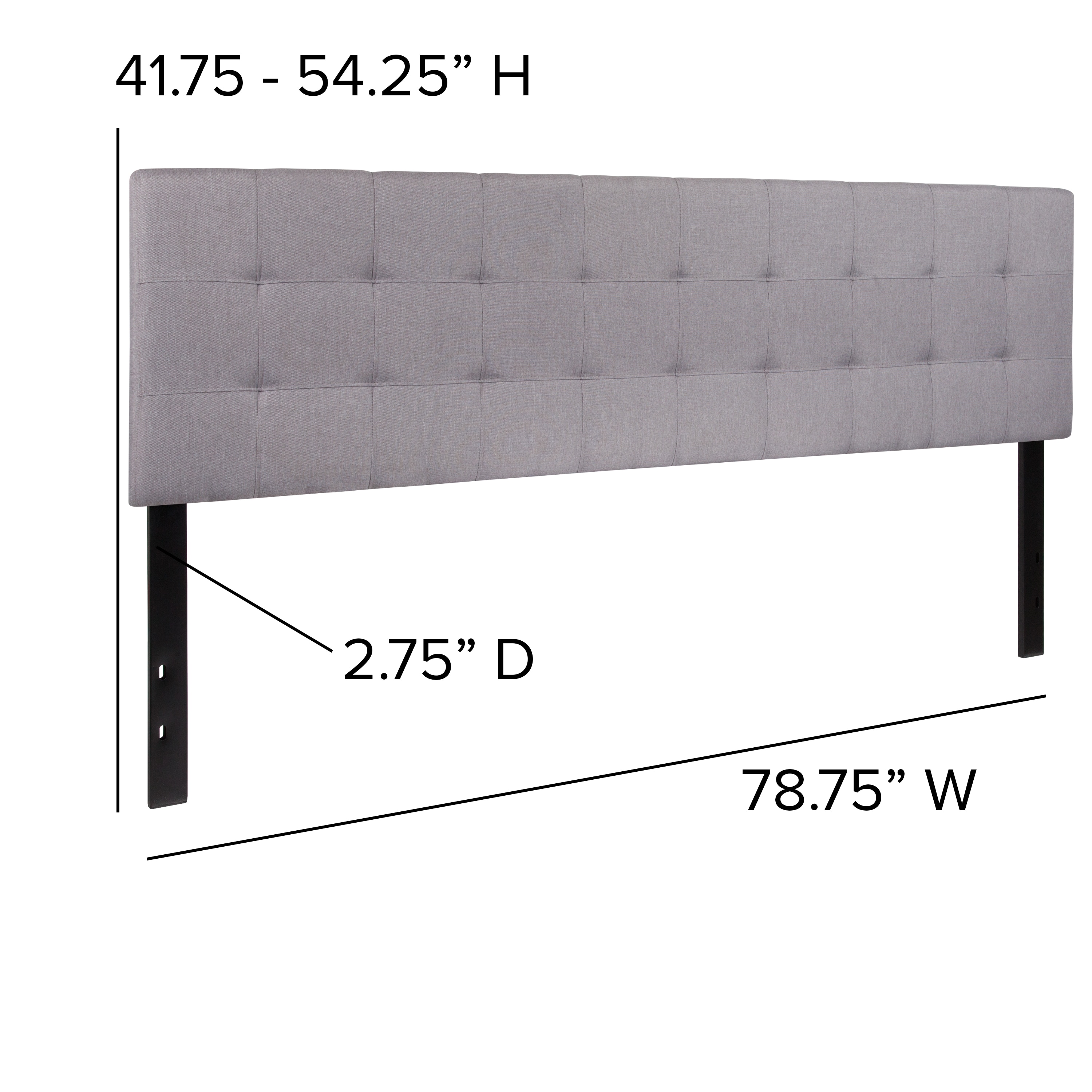 Emma + Oliver 889142475088 Upholstered-Headboards - View #3