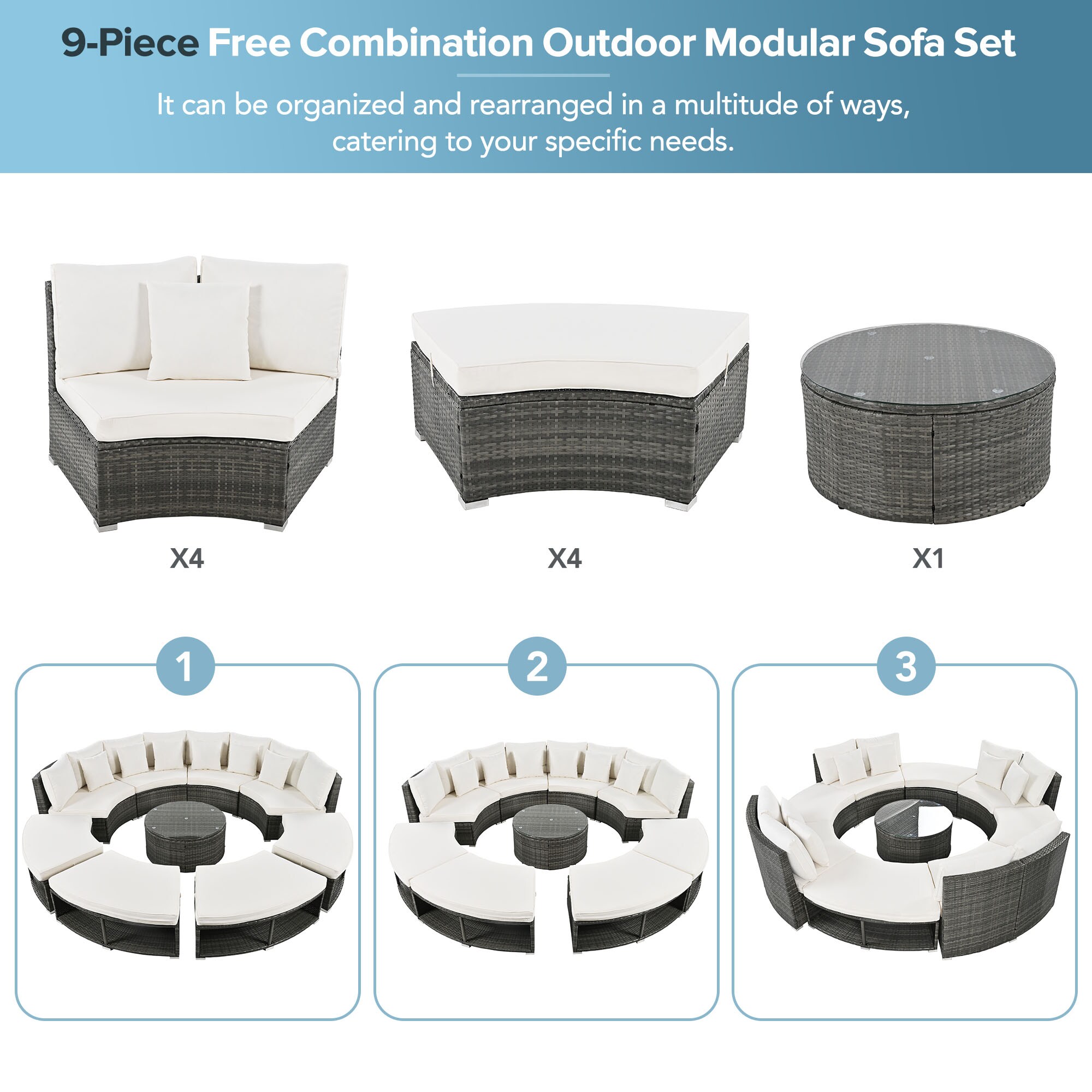 ModernLuxe L-SZ000040AAA Patio-Conversation-Sets - View #9