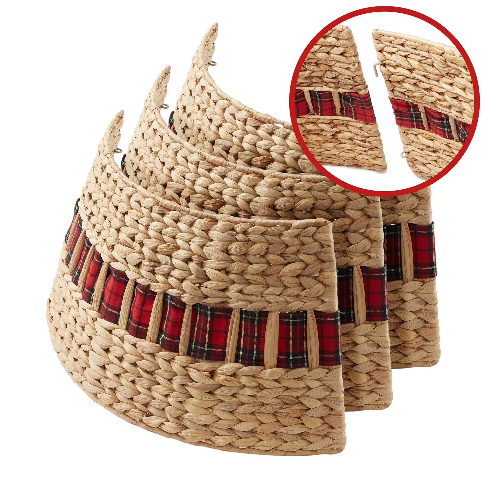 Casafield SZN-CLR-2410-NAT Tree-Skirts - View #5