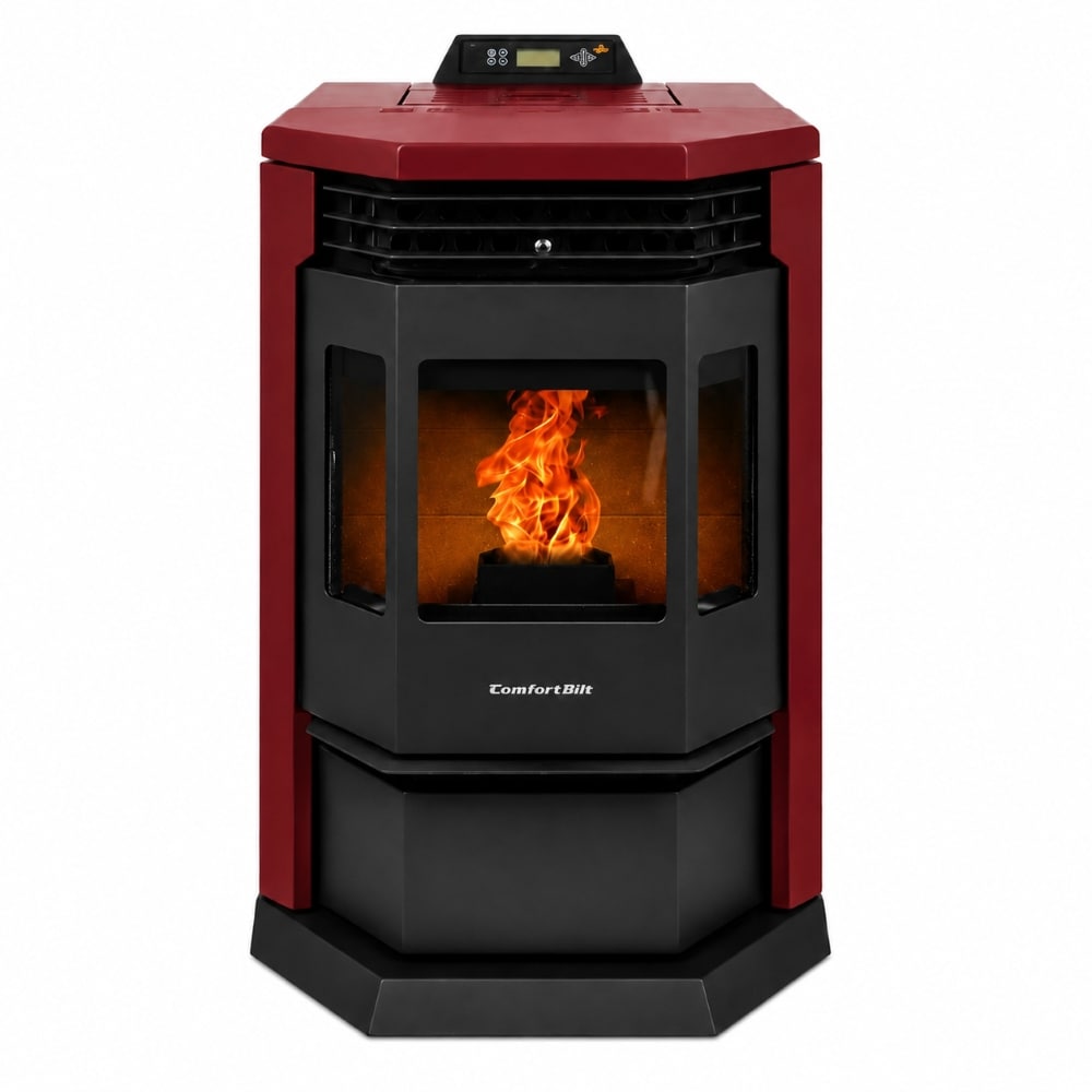 ComfortBilt 2800-sq ft Pellet stove with 55-lb Hopper (EPA Approved)