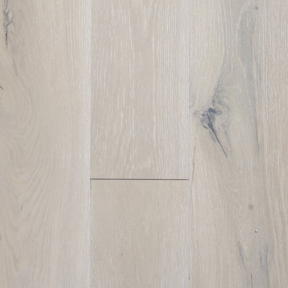 Green Leaf 5-in Sea Salt/Wirebrushed White Oak Wirebrushed Solid Hardwood Flooring (20-sq ft)