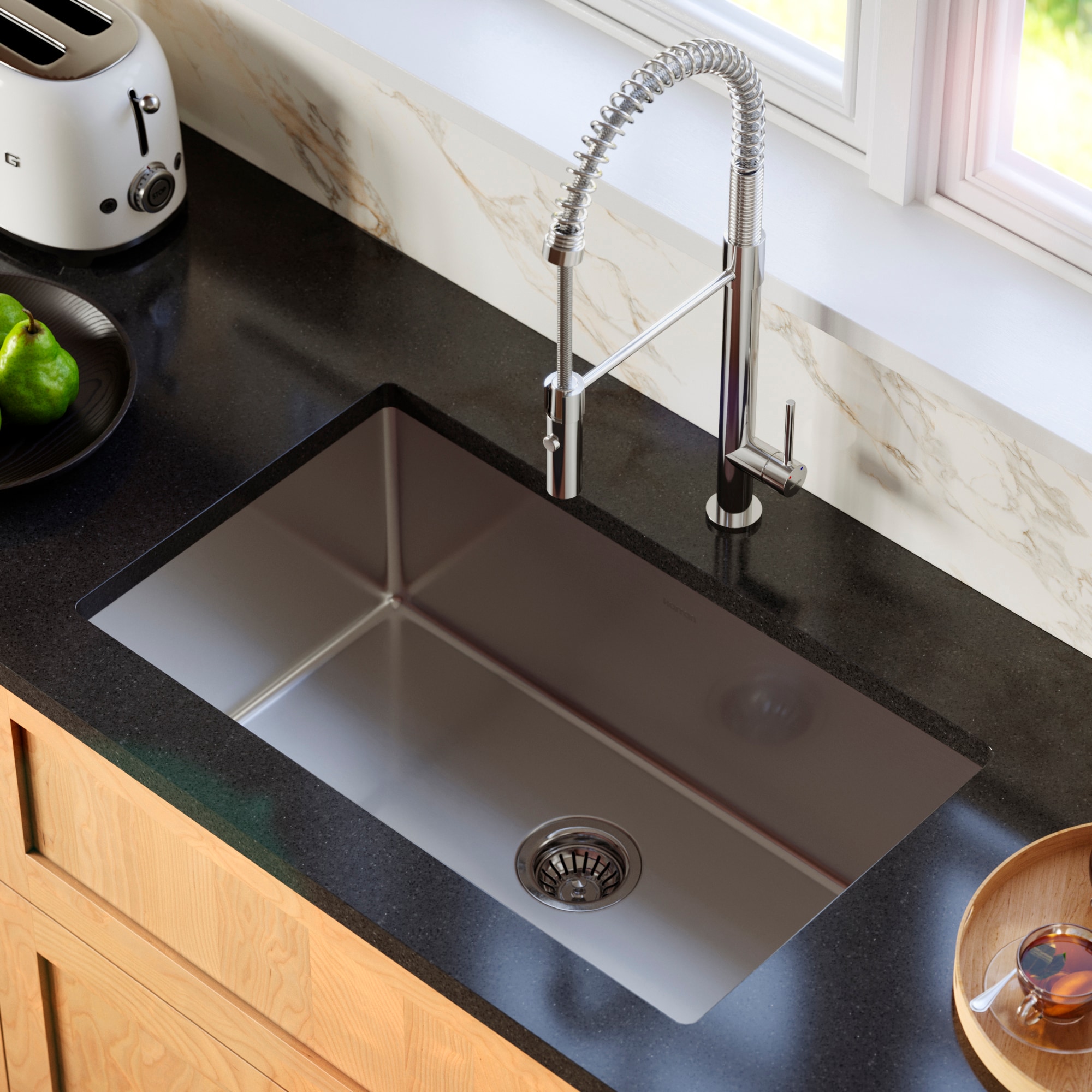 Karran SU74-PK1 Kitchen-Sinks - View #3