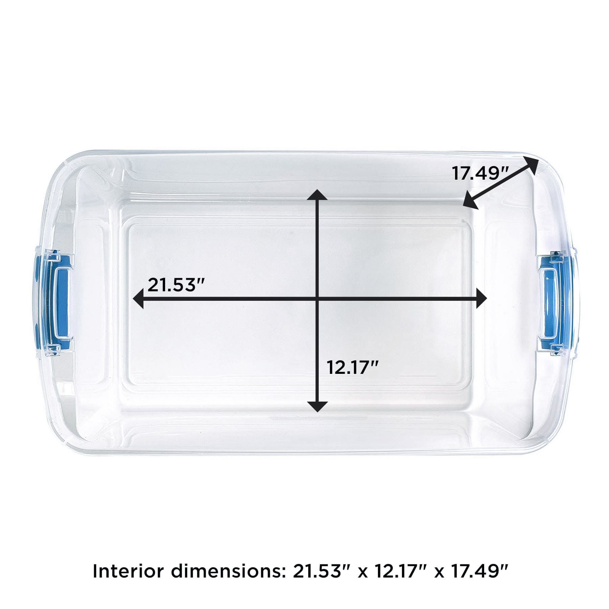 Homz Products 293958 Plastic-Storage-Totes - View #5