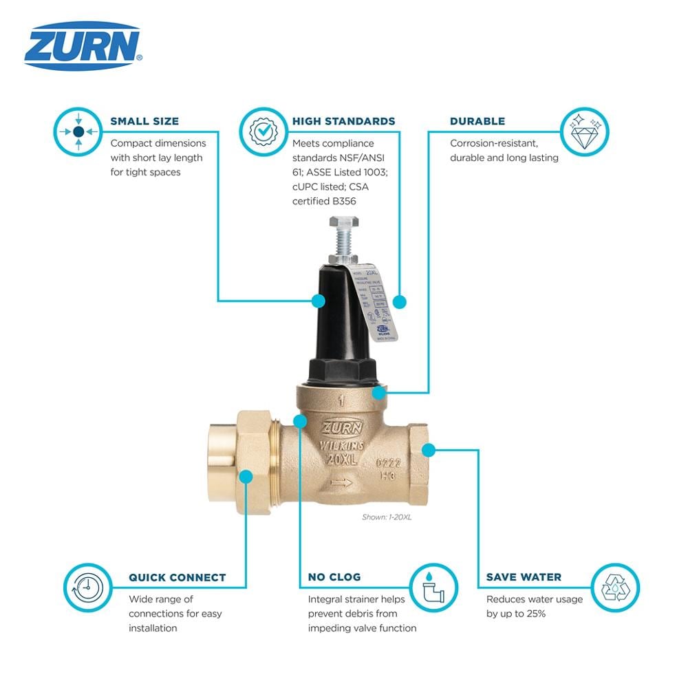 Zurn Wilkins 1-20XL Pressure-Relief-Valves-Regulators - View #9