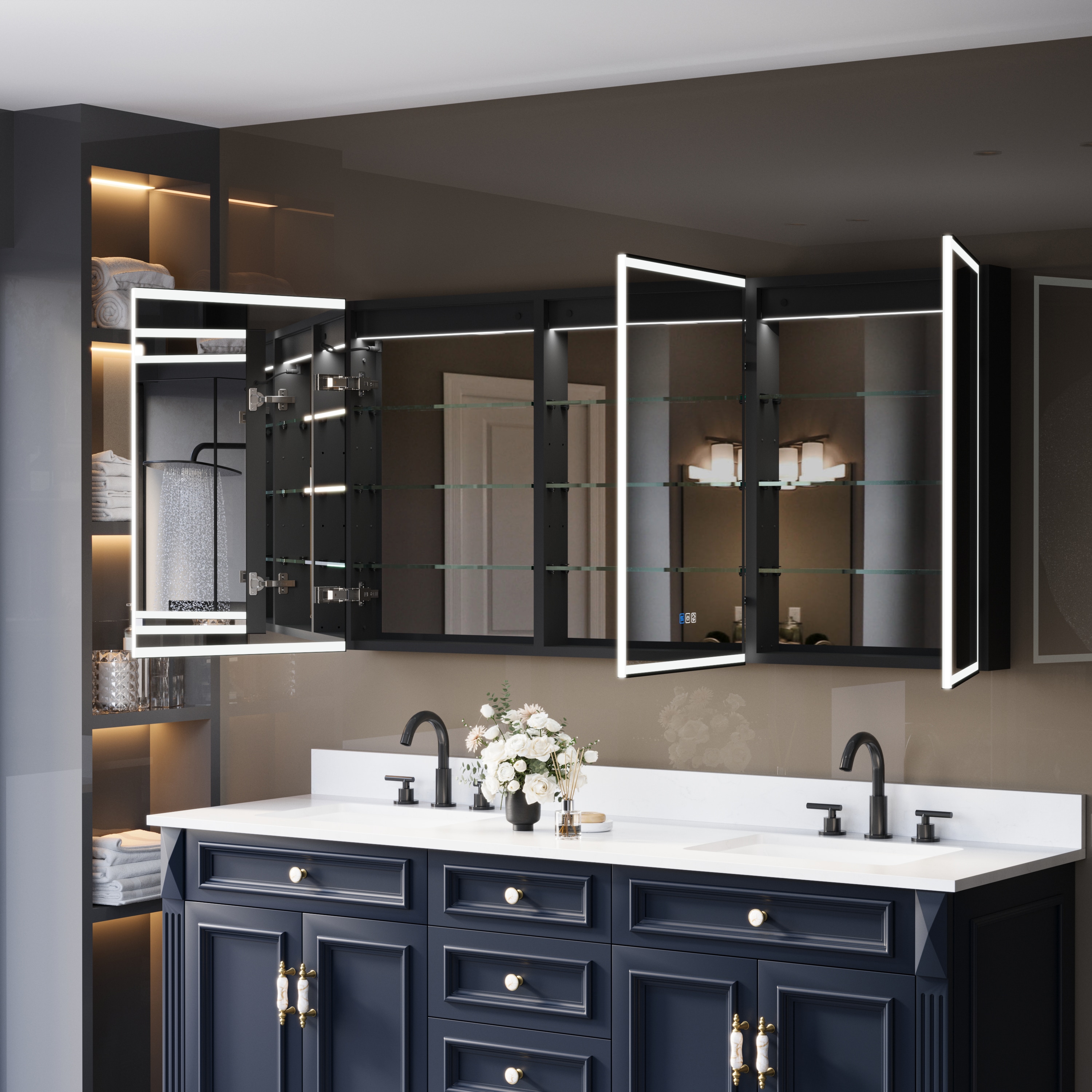 Forclover MEAM-12M6030 Bathroom-Medicine-Cabinets - View #17