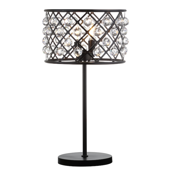 Jonathan Y Gabrielle Glam 22 5 In Oil, Oil Rubbed Bronze Metal Table Lamp