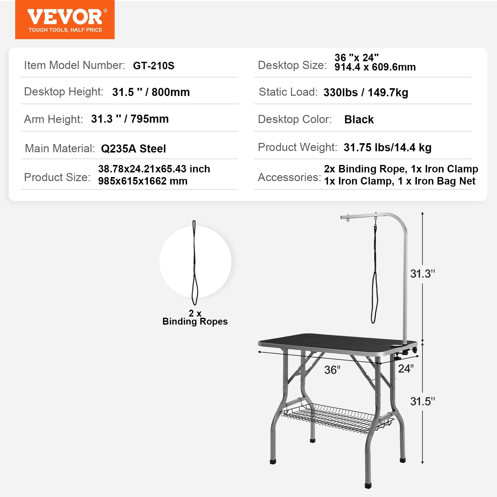LOVMOR SF-L-T3342P311712 Pet-Grooming-Supplies - View #3