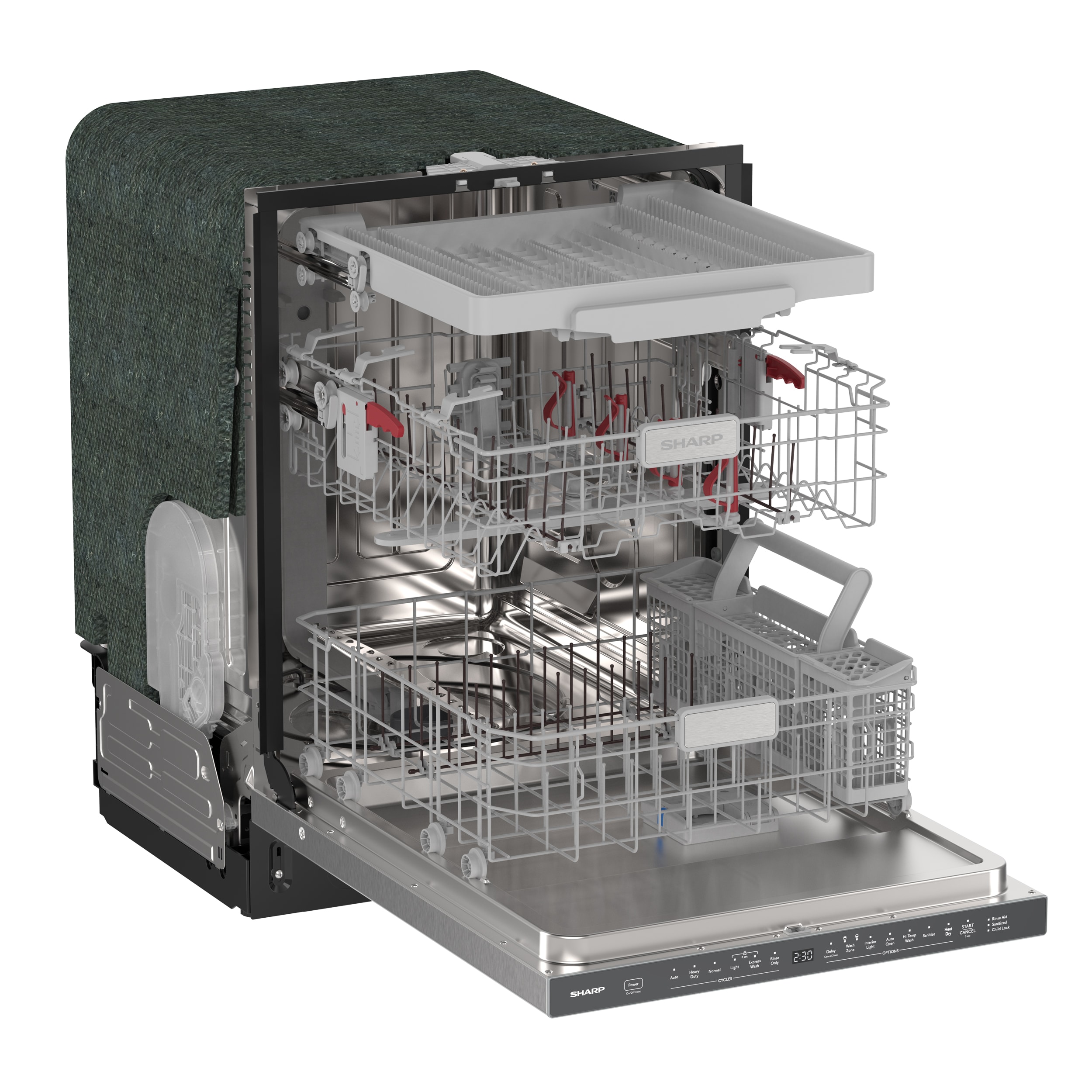 Sharp SDW6768SMS Builtin-Dish - View #10