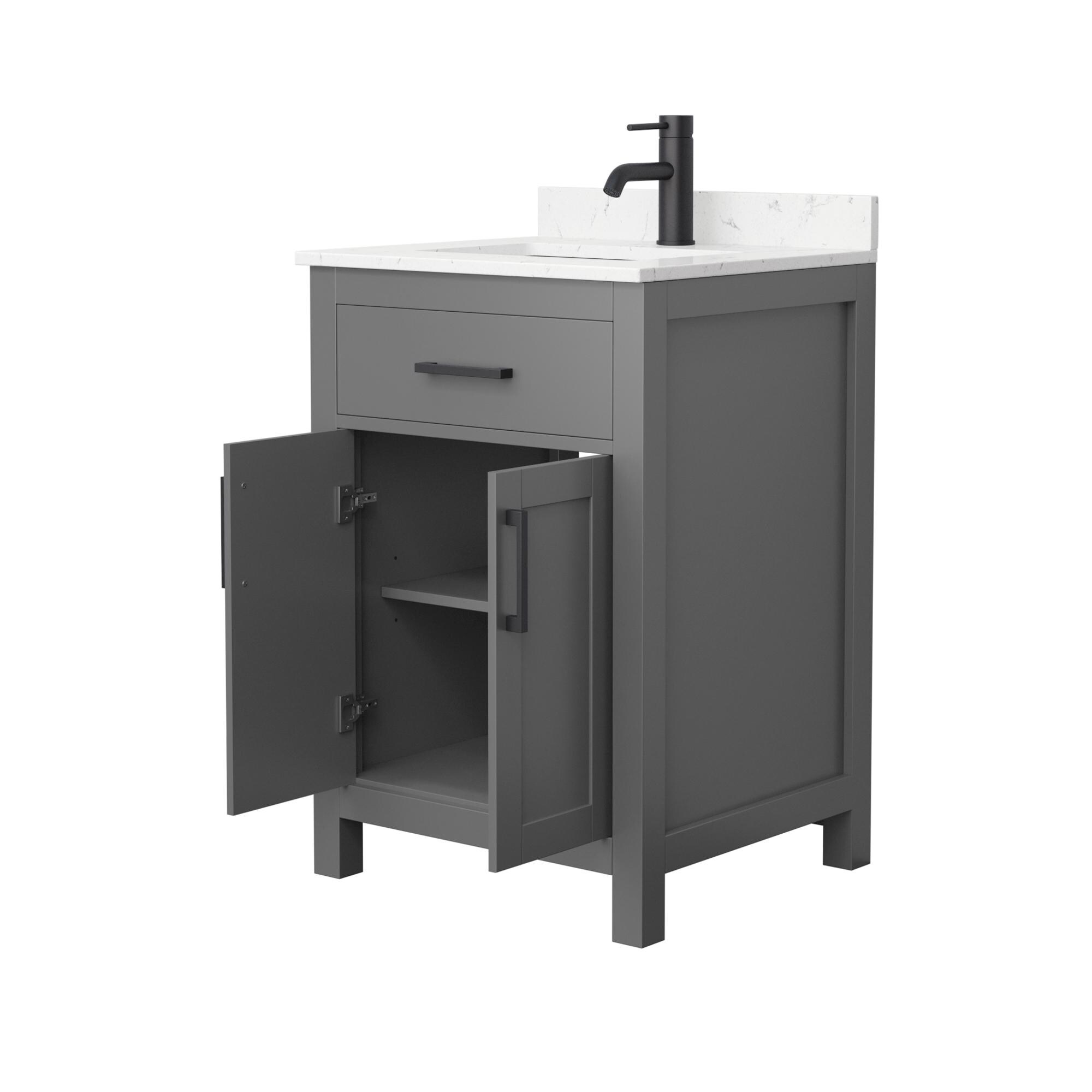 Wyndham Collection WCG242424SGBCCUNSMXX Bath-Vanity-Combo - View #3