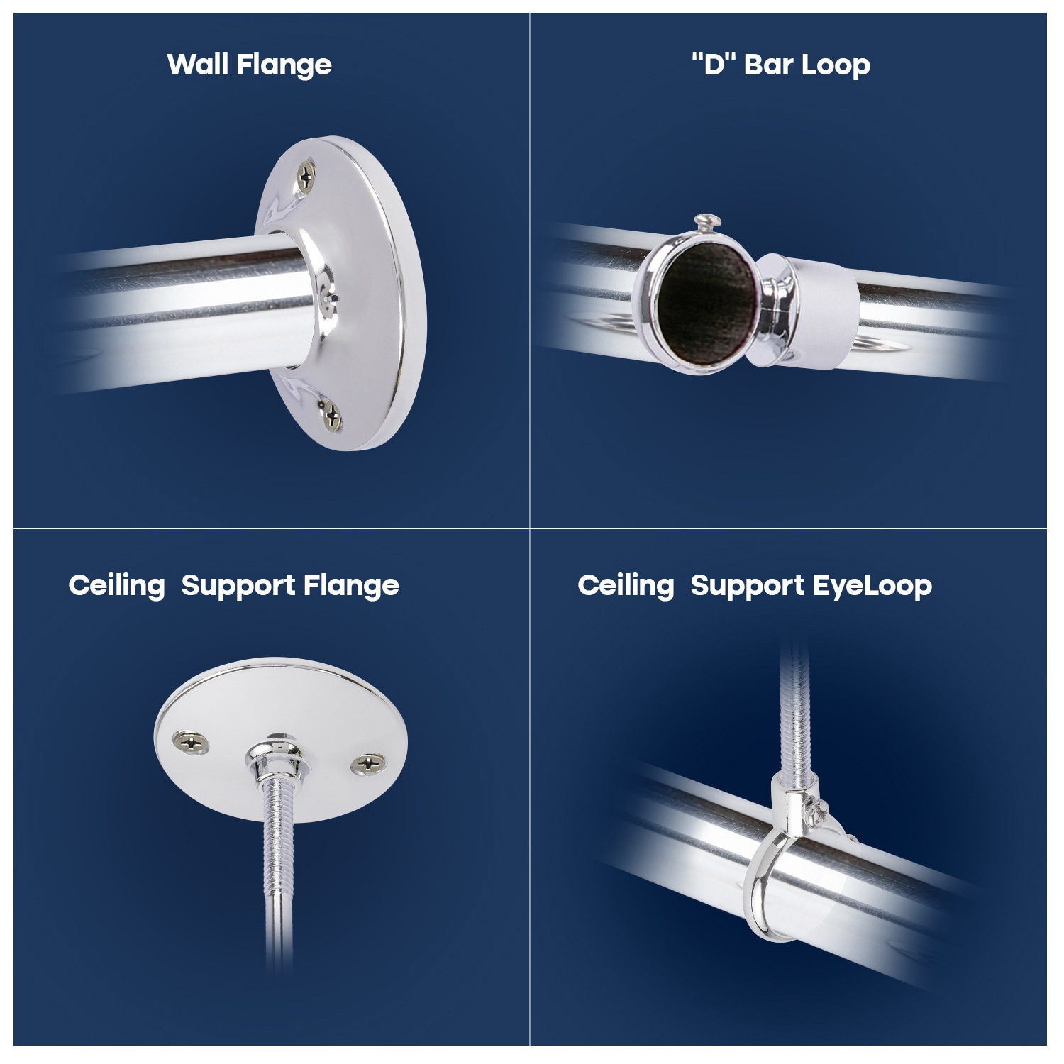 Highcraft F-2433-E Shower-Rods - View #8