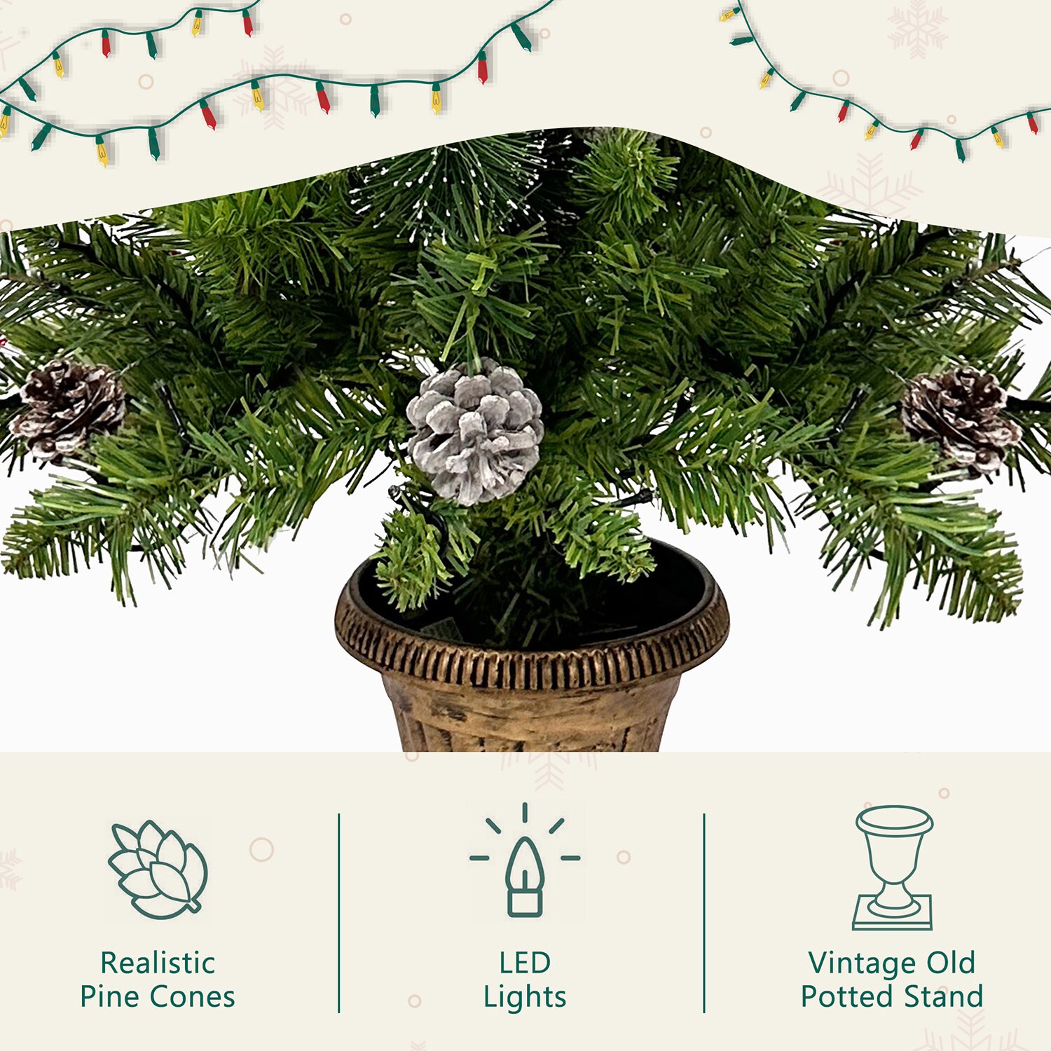 Bybafun YA7200005 Artificial-Christmas-Trees - View #12
