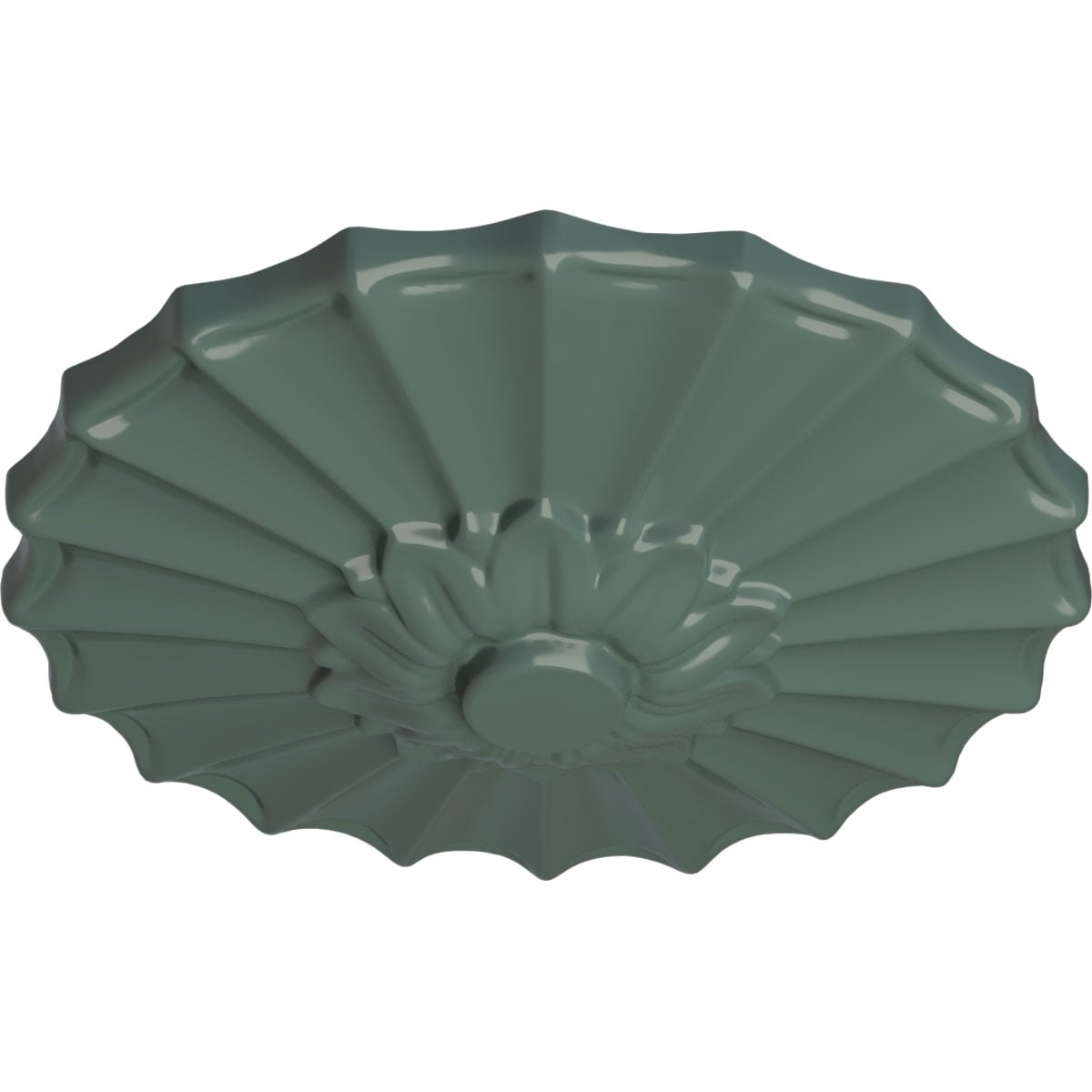 Ekena Millwork CM09SHCBF Ceiling-Medallions - View #2