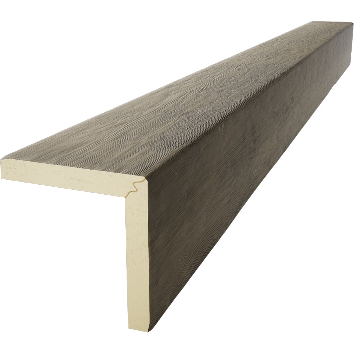 Ekena Millwork BMRS2C0080X120X120AL Faux-Beams - View #5