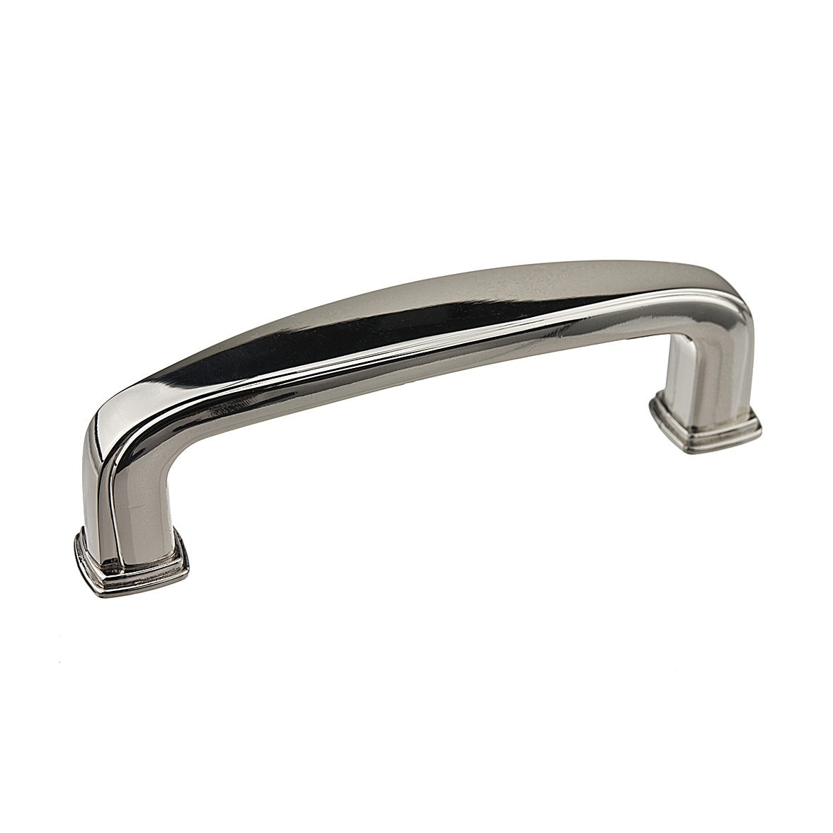Richelieu BP81076180 Charlemagne 3-in , 76mm Center to Center Polished Nickel Rectangular Handle Drawer Pull