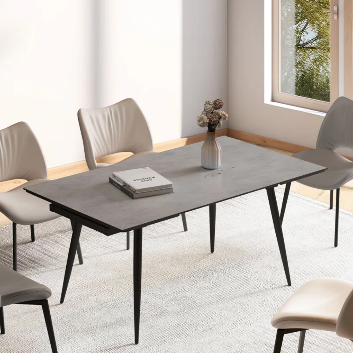 Oizaye DB-ORX-DT-2304SG Dining-Tables - View #6