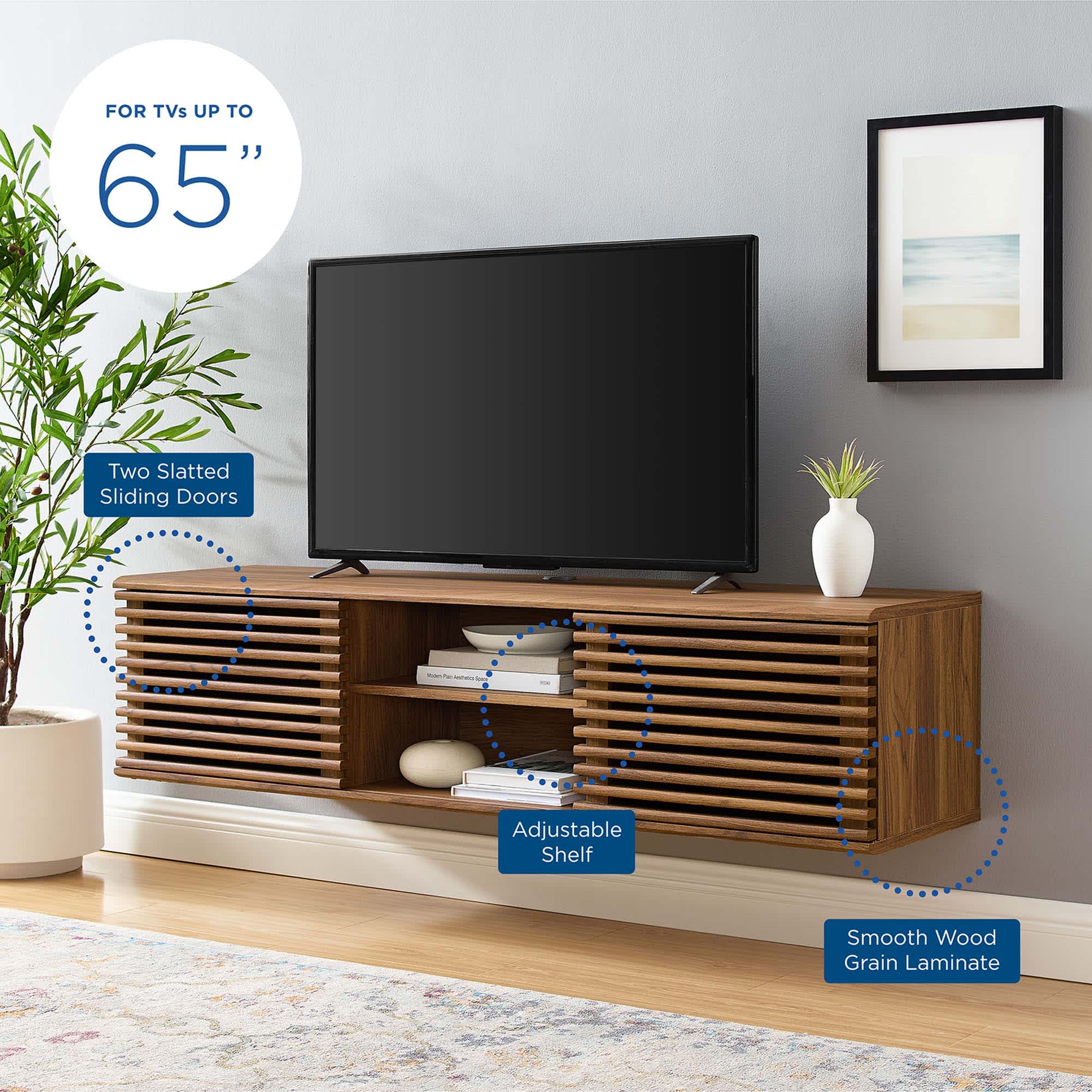 Modway EEI-4267-WAL Tv-Stands - View #2