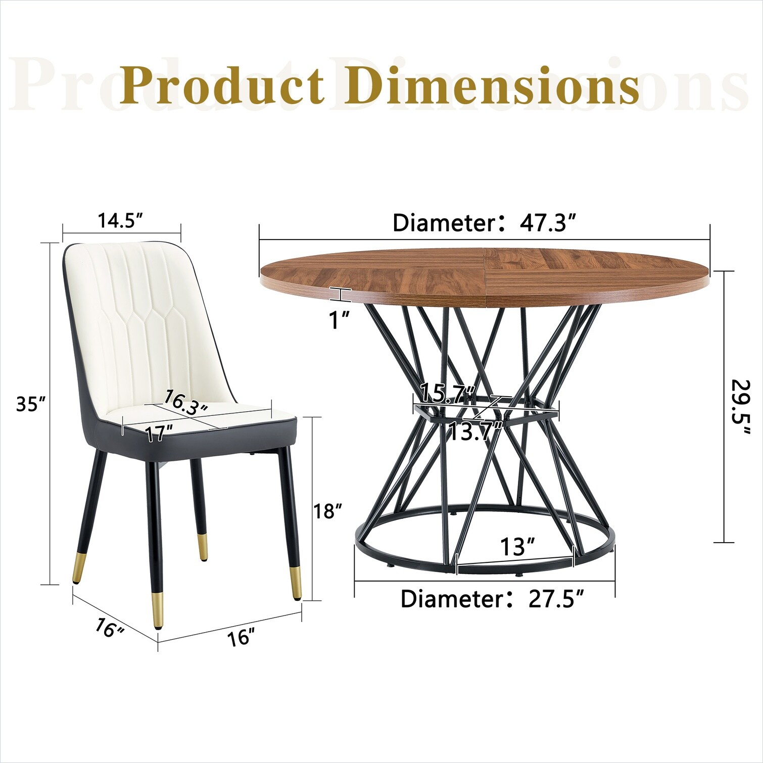 Watnature FTXC78UWMTGZ Dining-Sets - View #4