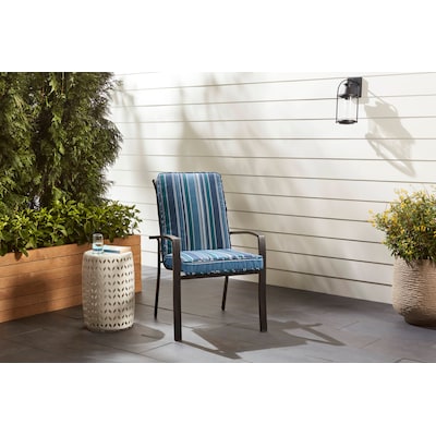 Outdoor Patio High Back Chair Cushion by Place & Time