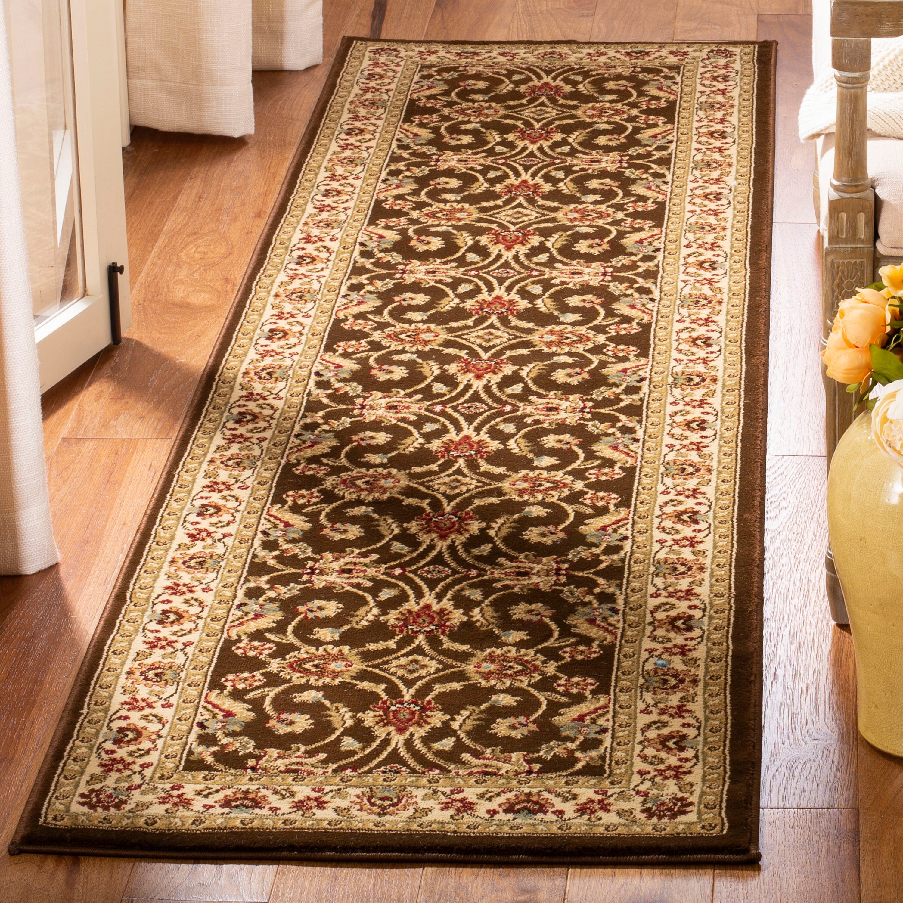 Home Dynamix Royalty Brown/Ivory 2 ft. x 7 ft. Indoor Runner Rug 4