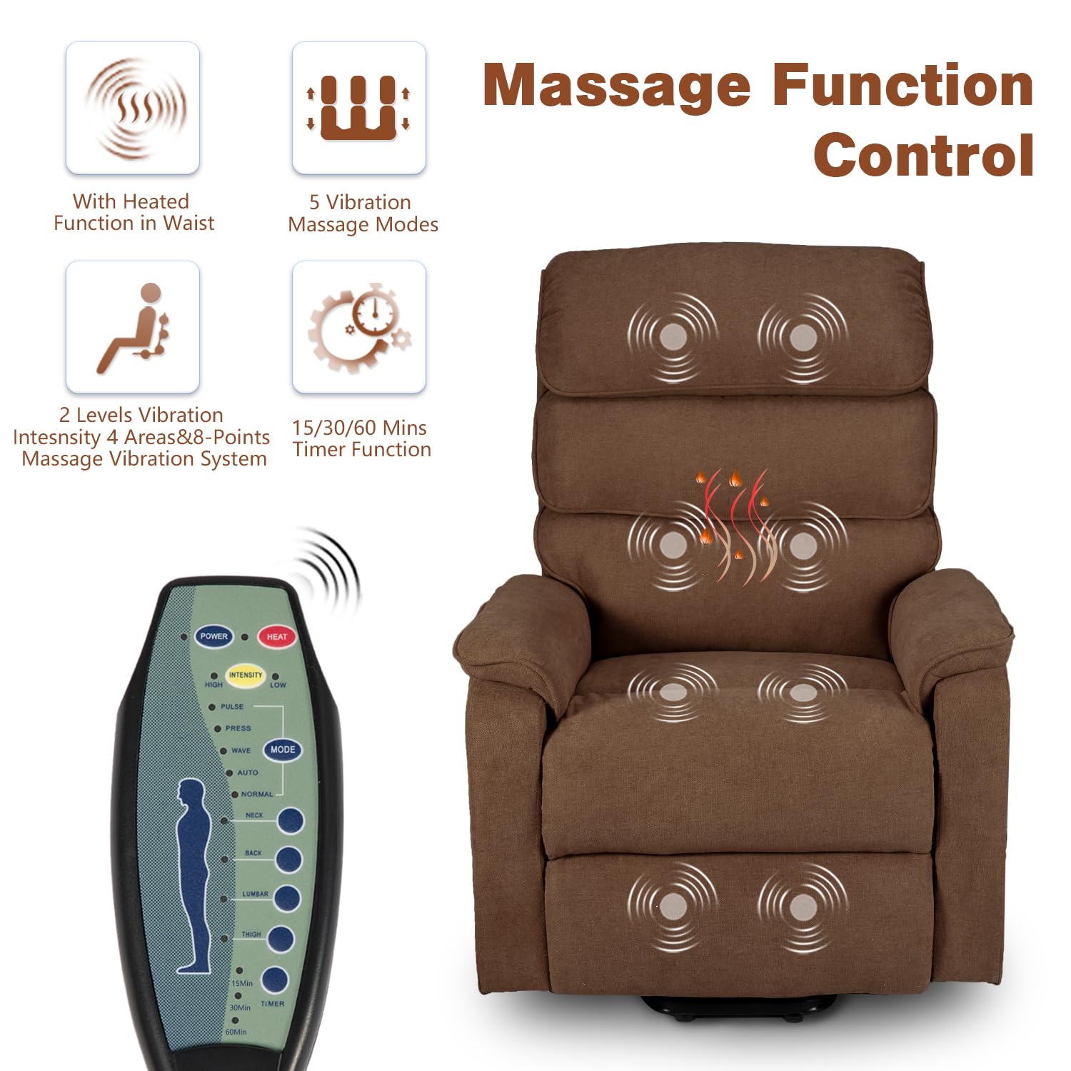 AECOJOY 13036UCO-LS01 recliners - View #5