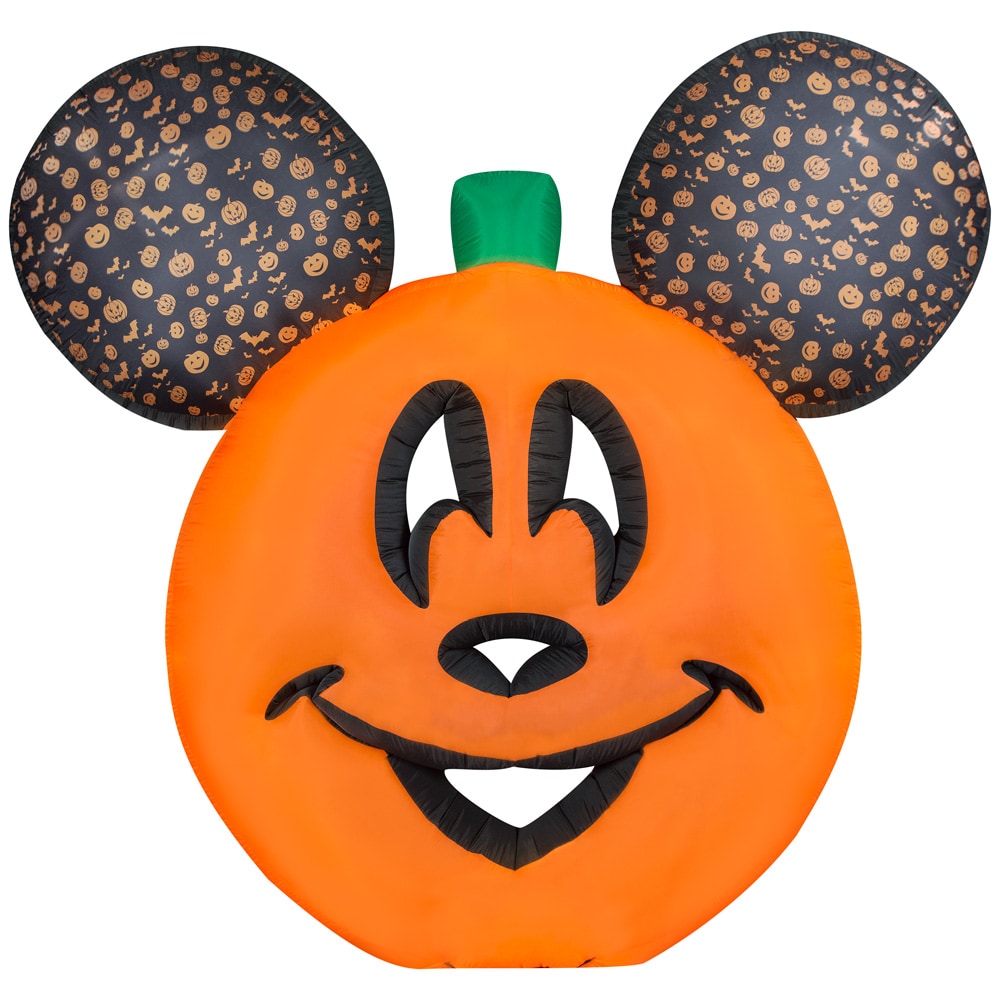 Disney 9.5-ft Pre-Lit Mickey Mouse and Friends Mickey Mouse Jack-o ...