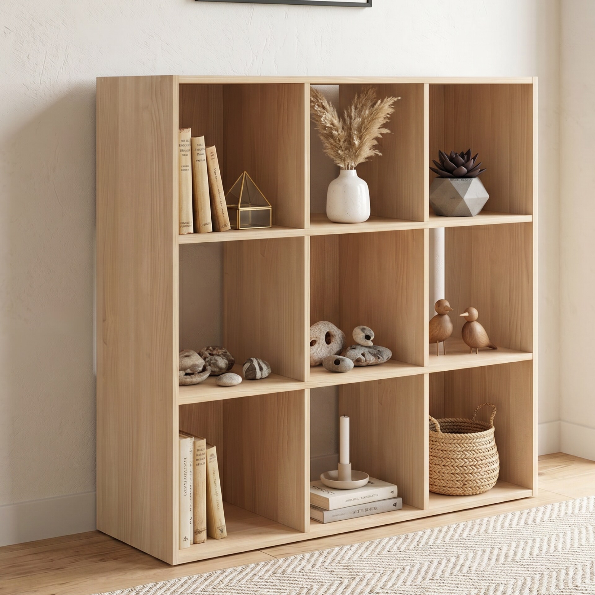 Signature Design by Ashley EA2444-3X3 Laminate-Storage-Cubes - View #3