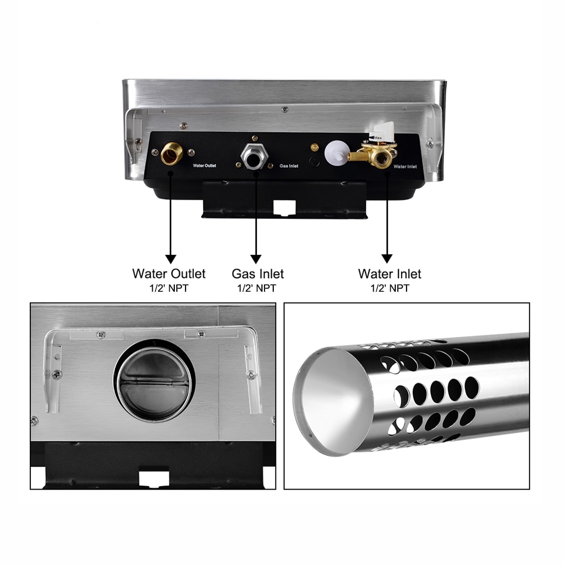 Camplux CA318W-LP Gas-Water-Heaters - View #5