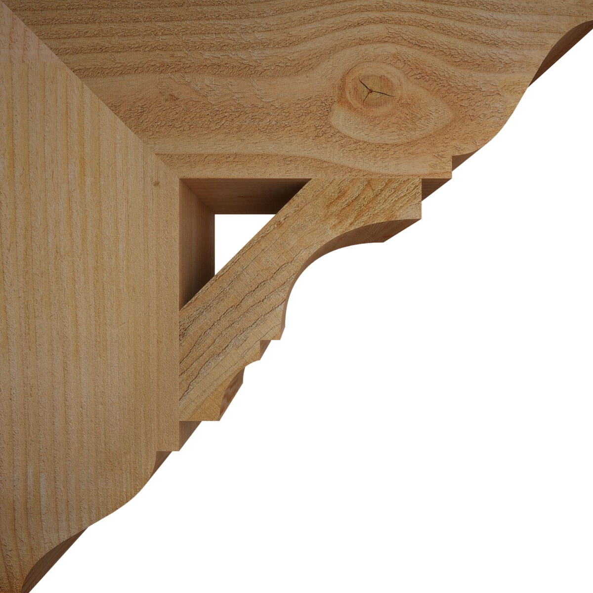 Ekena Millwork BKT06X20X20BOA01RDF Exterior-Brackets-Braces - View #3