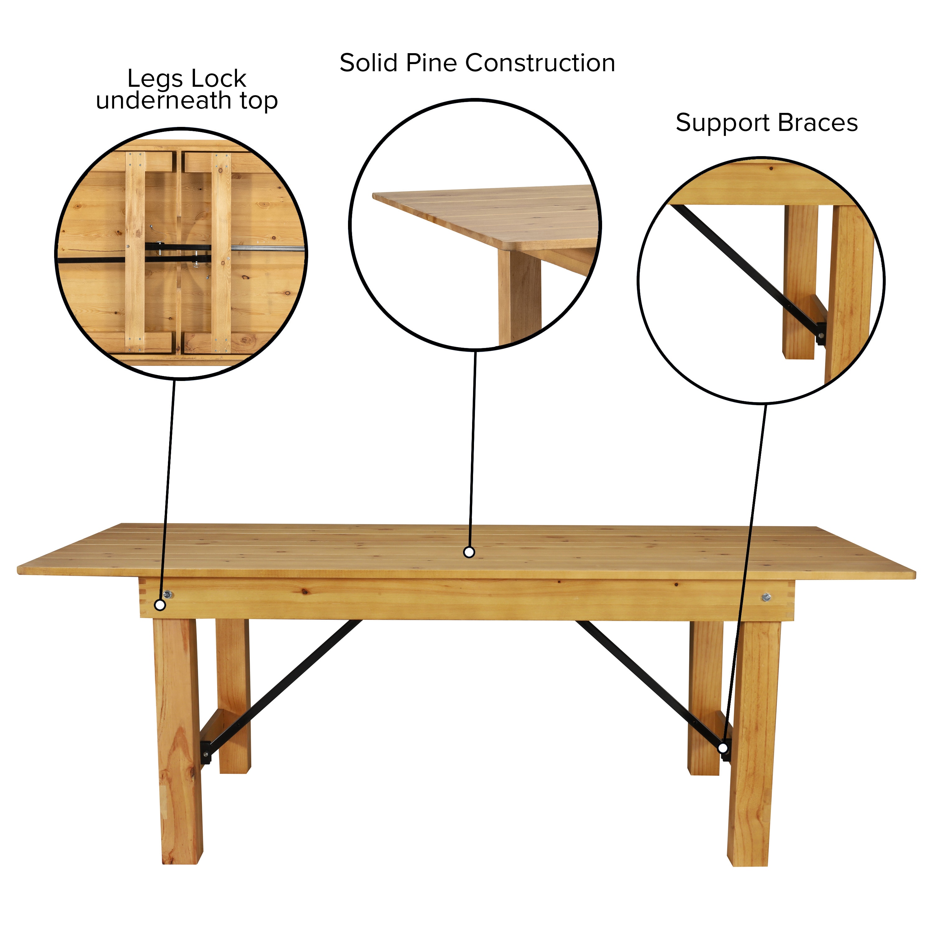 Taylor & Logan 840196342306 Dining-Tables - View #4