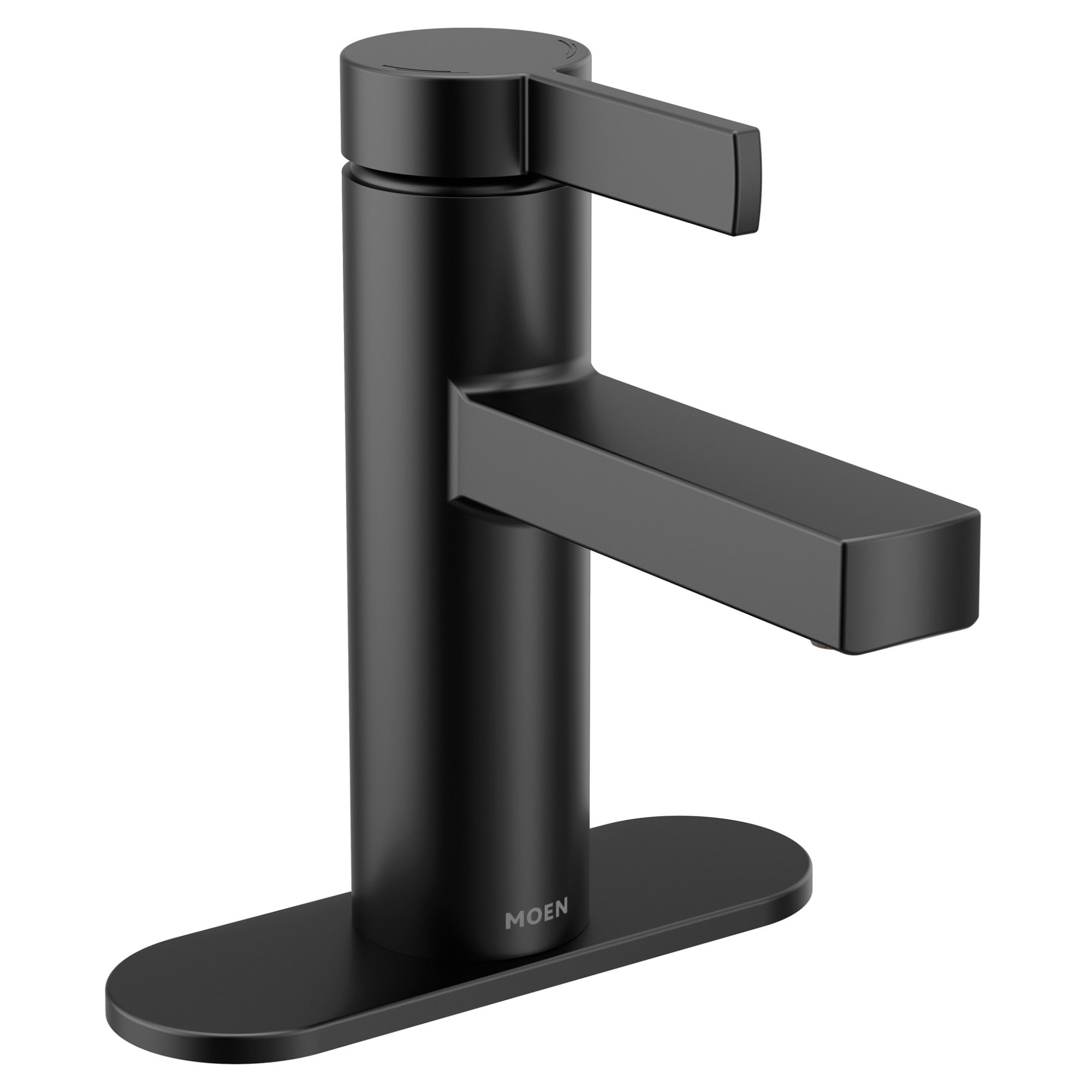 Outlets Moen Arlys one-handle matte black bathroom faucet