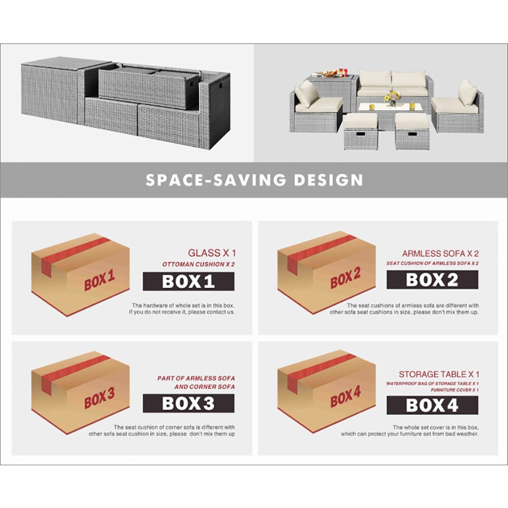 Sumyeg KN-W376S00002 Patio-Conversation-Sets - View #10