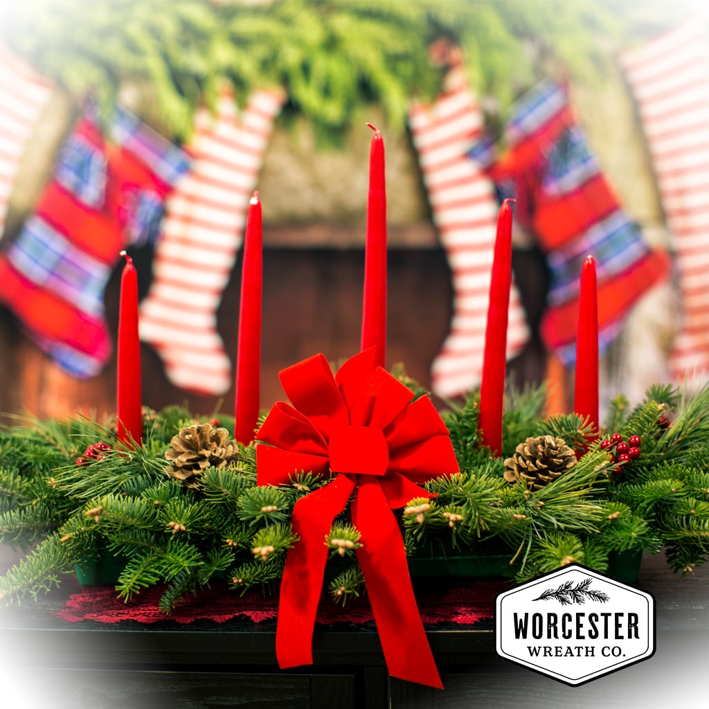 Worcester Wreath 5CLASSIC-CP Fresh-Cut-Christmas-Decorations - View #2