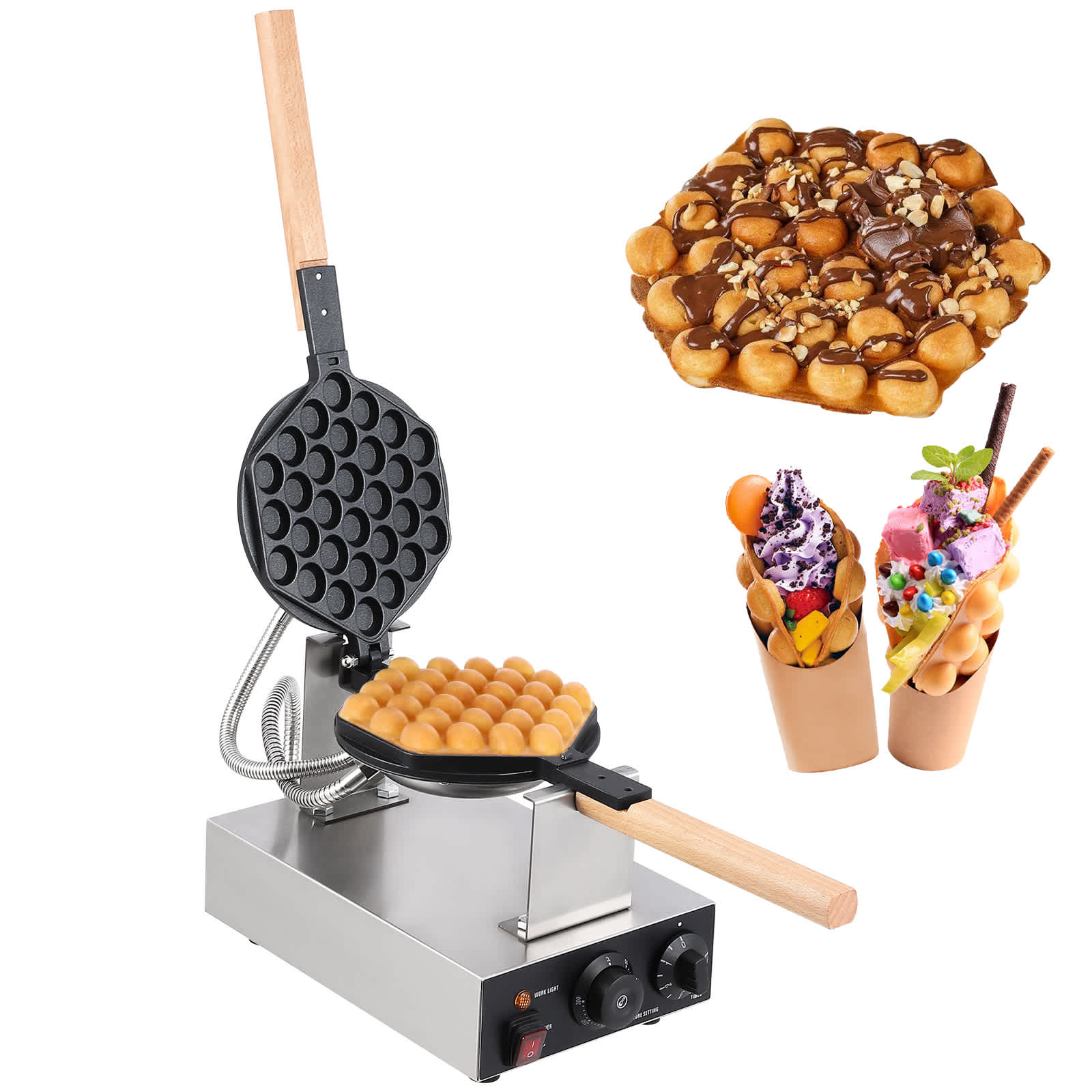 Qeetex CJ-PHO-14K953QD Waffle-Makers - View #2