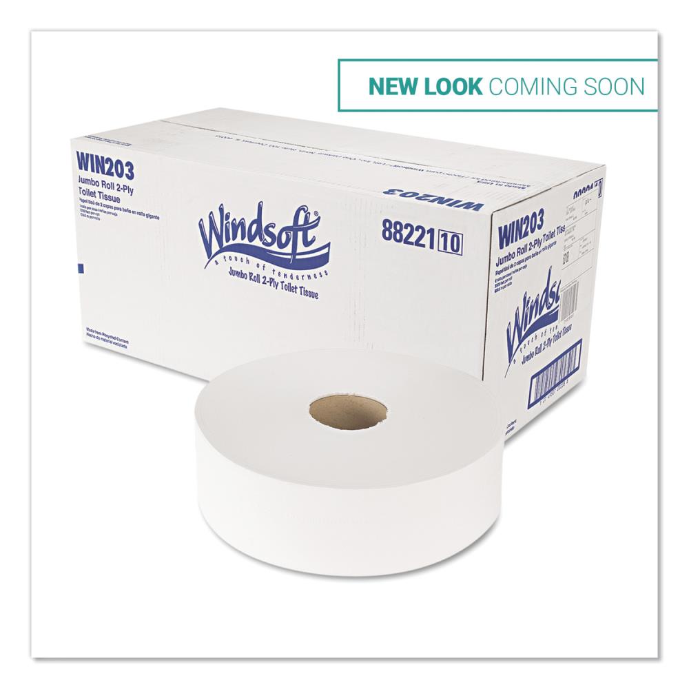 Windsoft 6-Pack 2-ply Toilet Paper in the Toilet Paper department at ...
