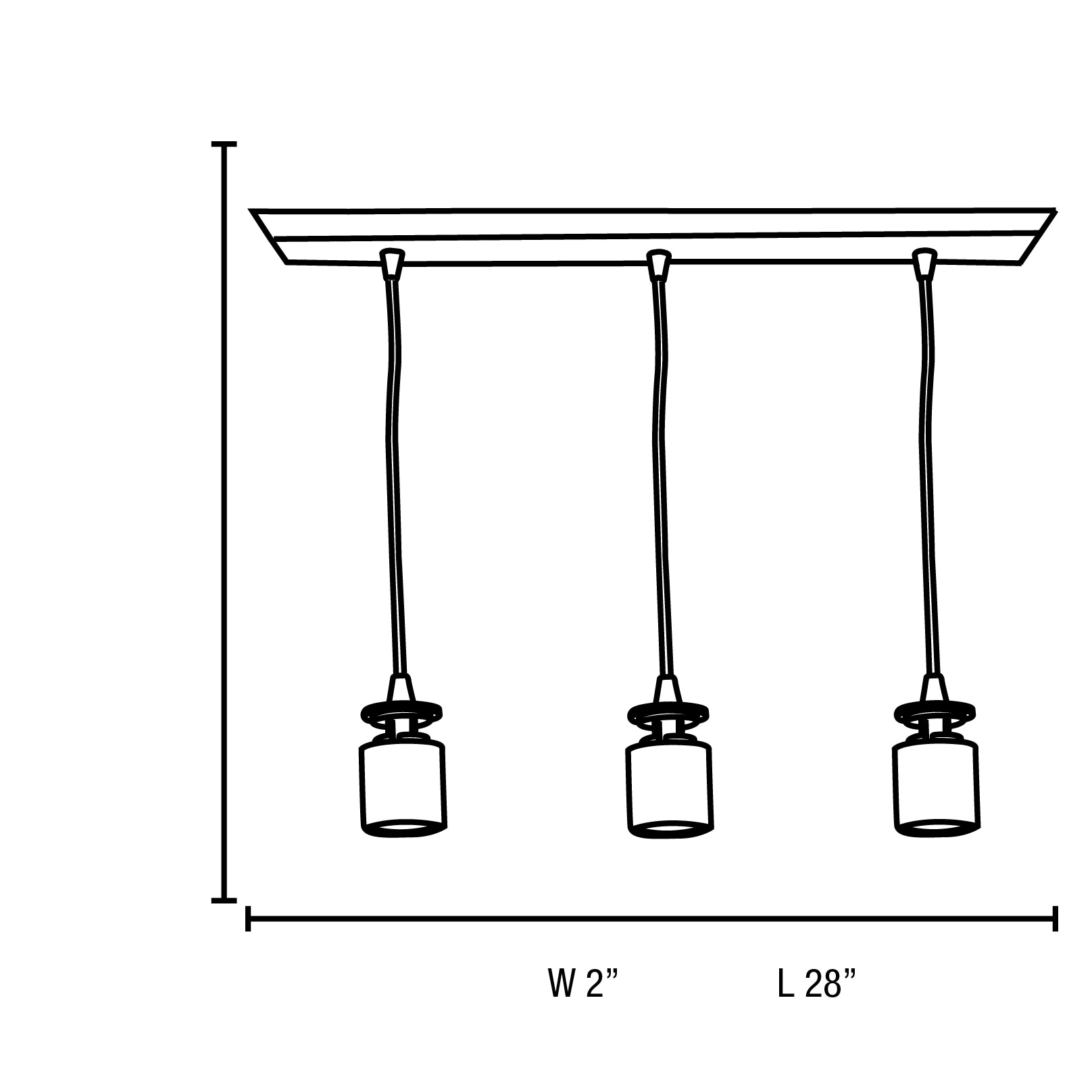 Access Lighting 52023FC-ORB Pendant-Lights - View #2